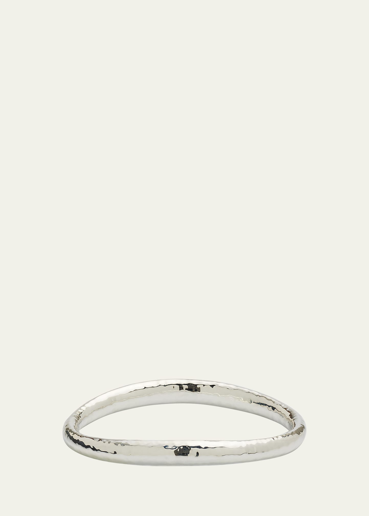 Ippolita Glamazon Sterling Silver Skinny Sculpted Bangle Bracelet