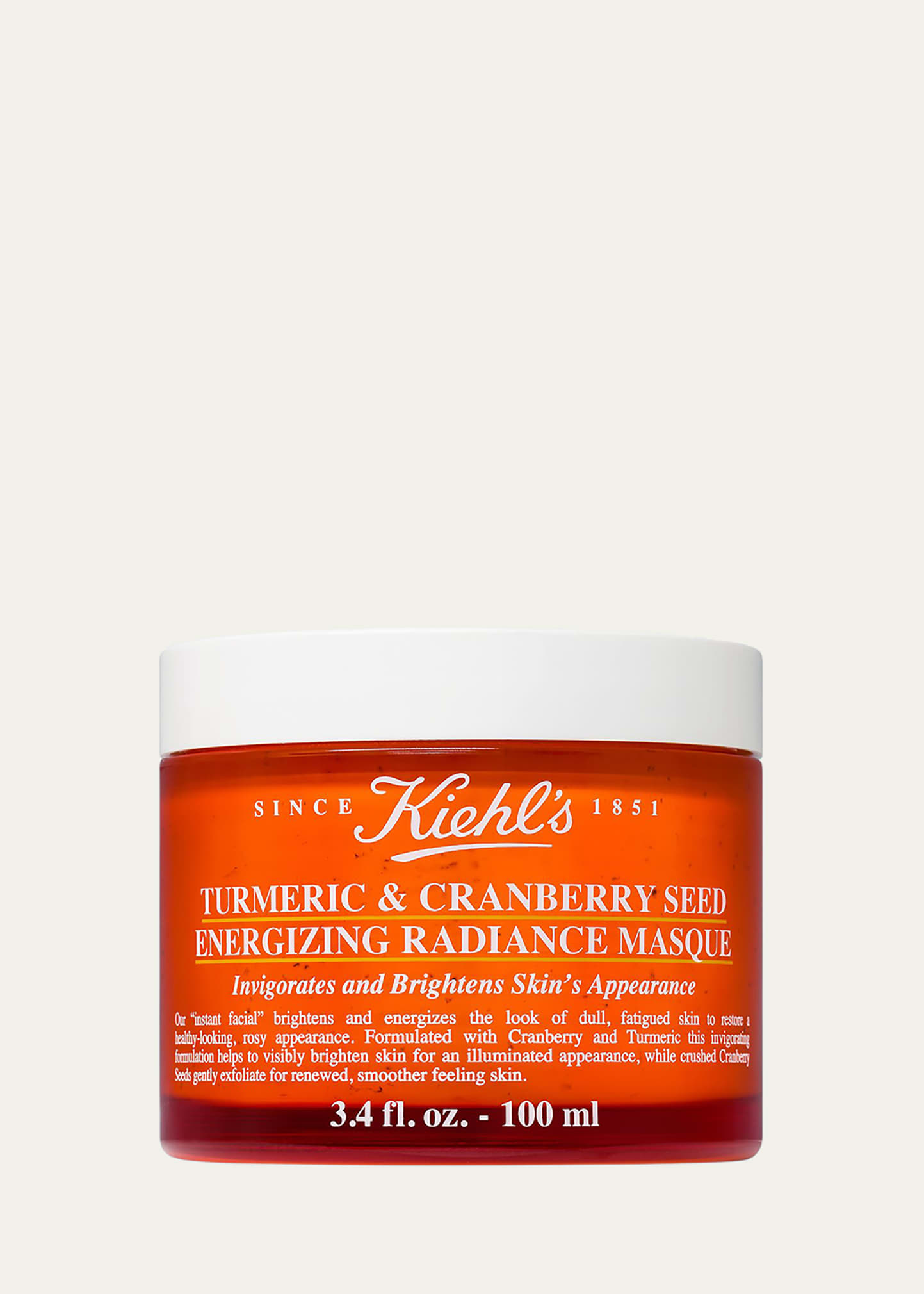 Turmeric & Cranberry Seed Energizing Radiance Mask, 3.4 oz.