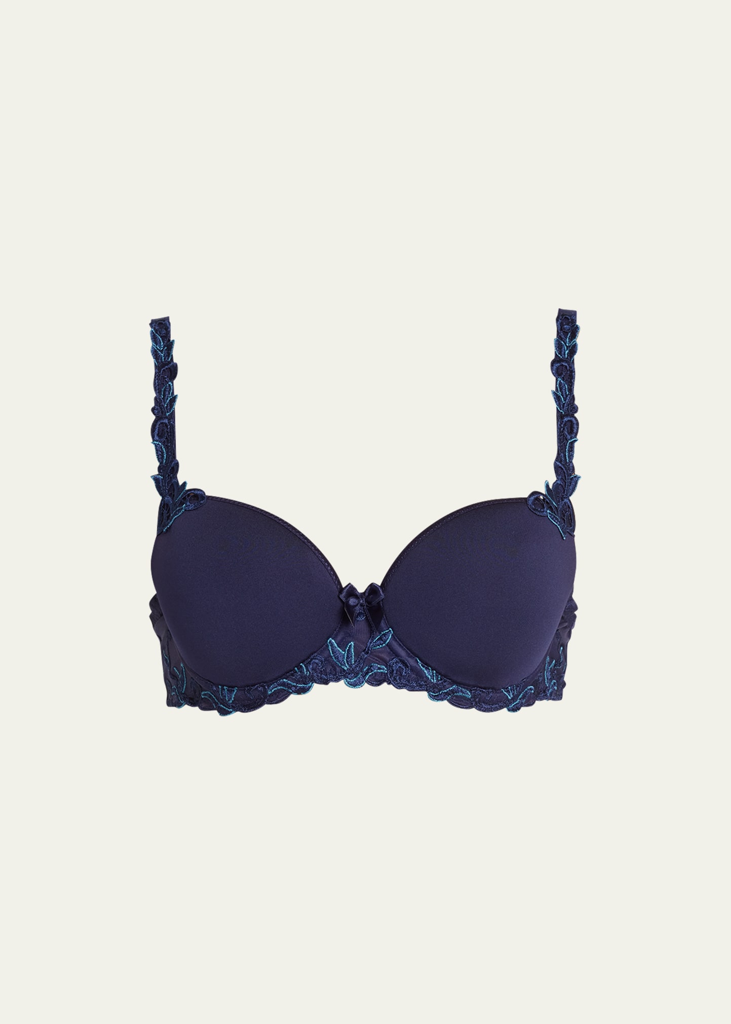 Simone Perele Bloom Sheer Plunge Underwire Bra - Bergdorf Goodman