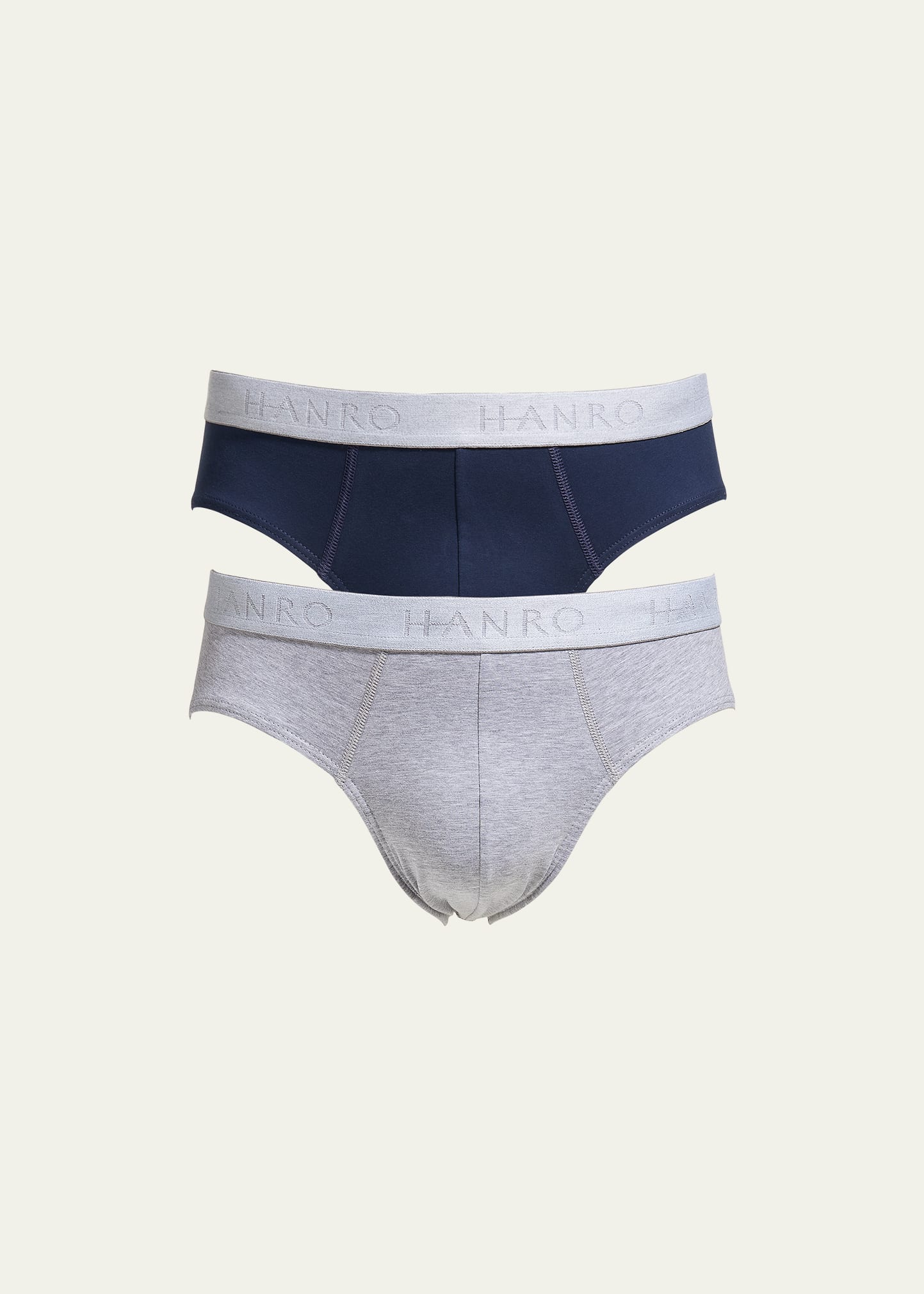 Hanro Cotton Essentials Two-Pack Briefs - Bergdorf Goodman