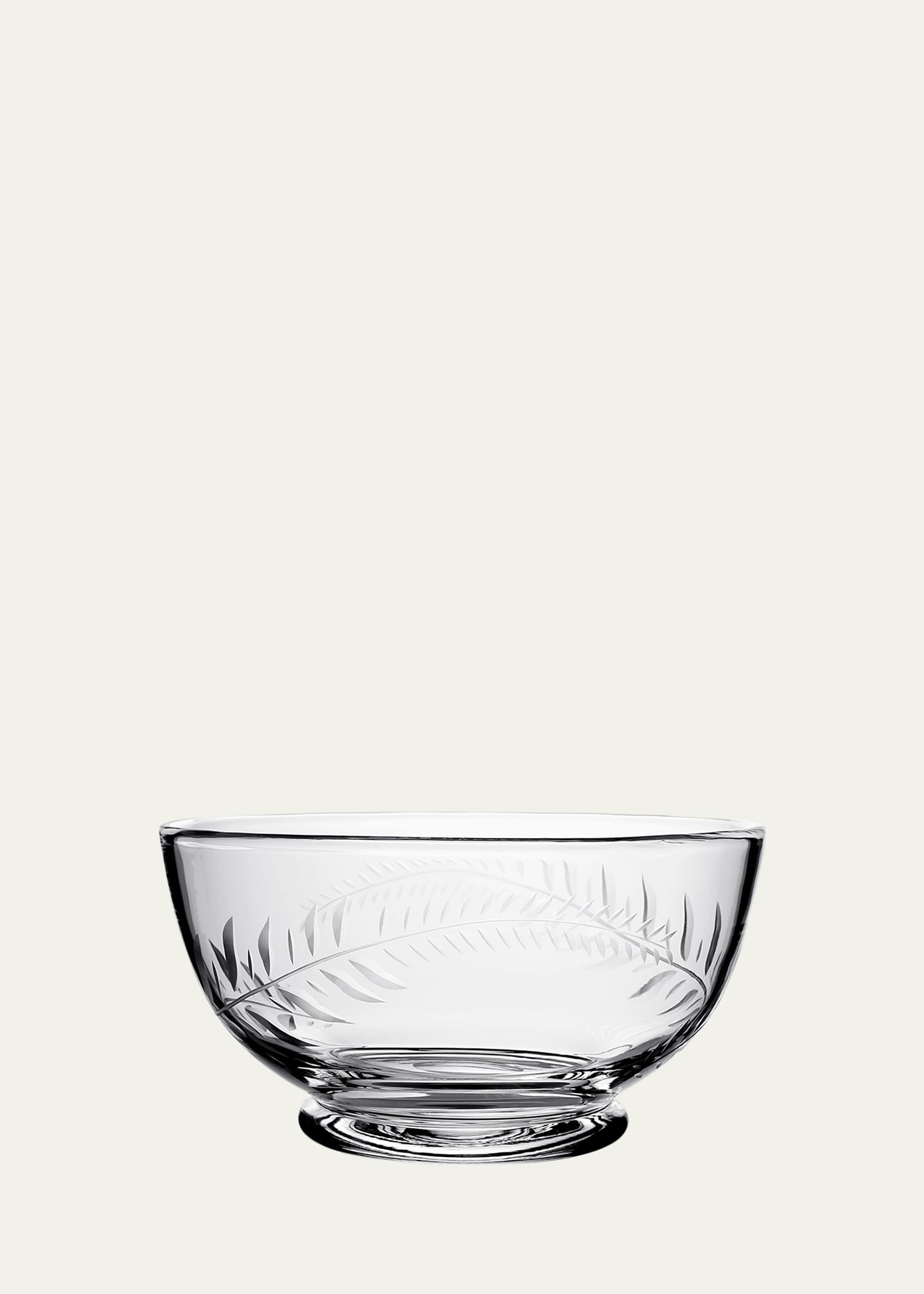 William Yeoward Crystal Jasmine Salad Bowl In Transparent