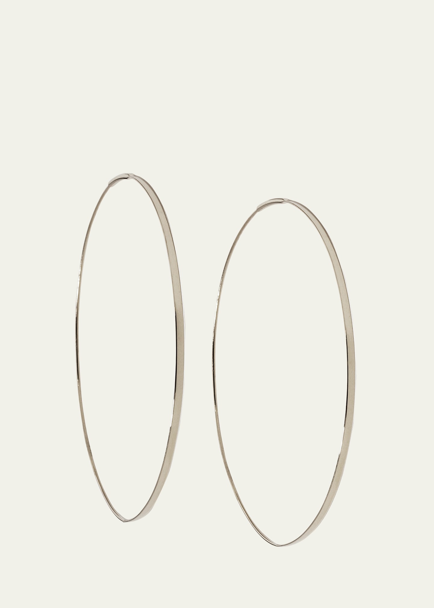 LANA Flat Magic 14K Hoop Earrings