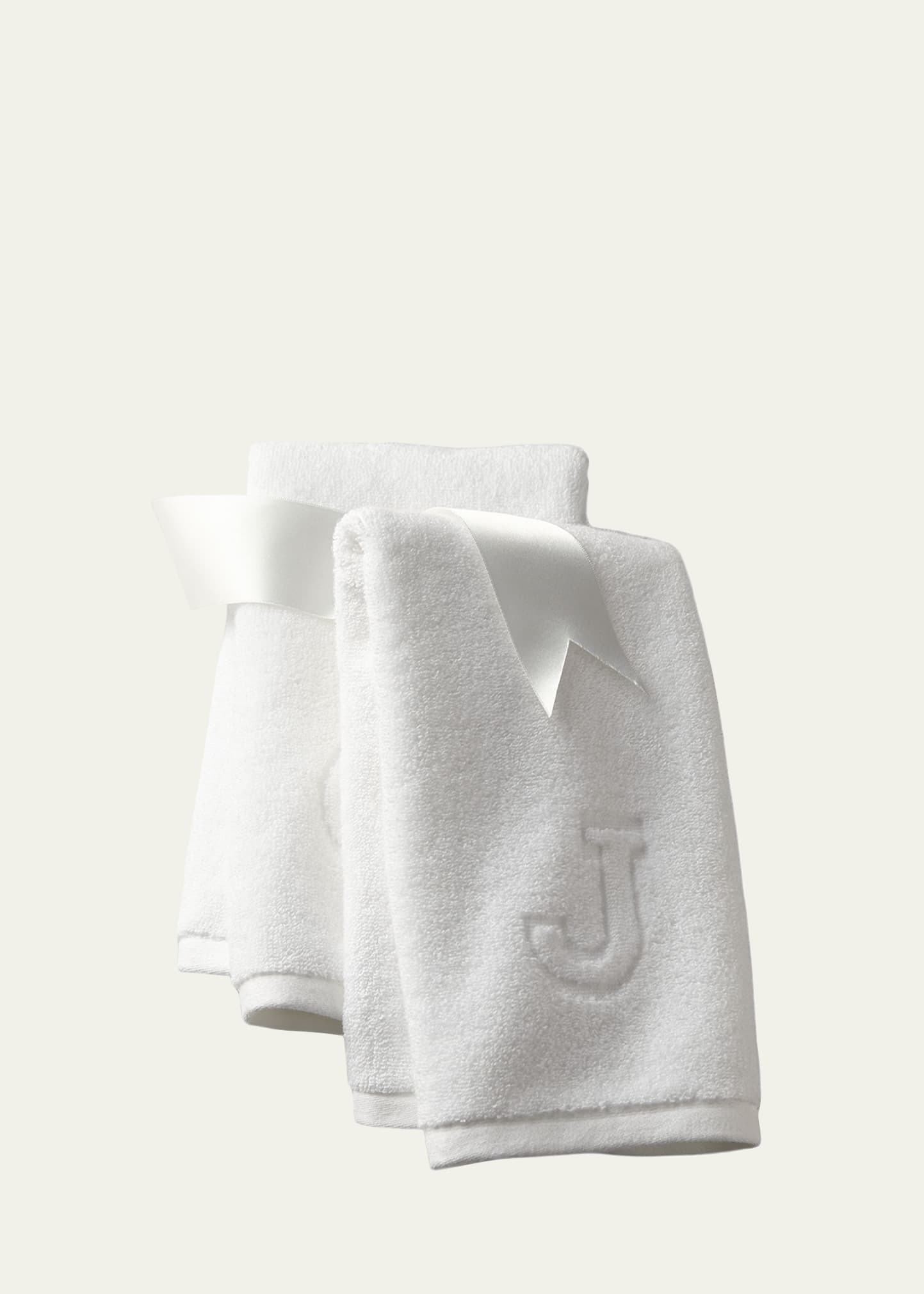 Auberge Monogrammed Face Cloth