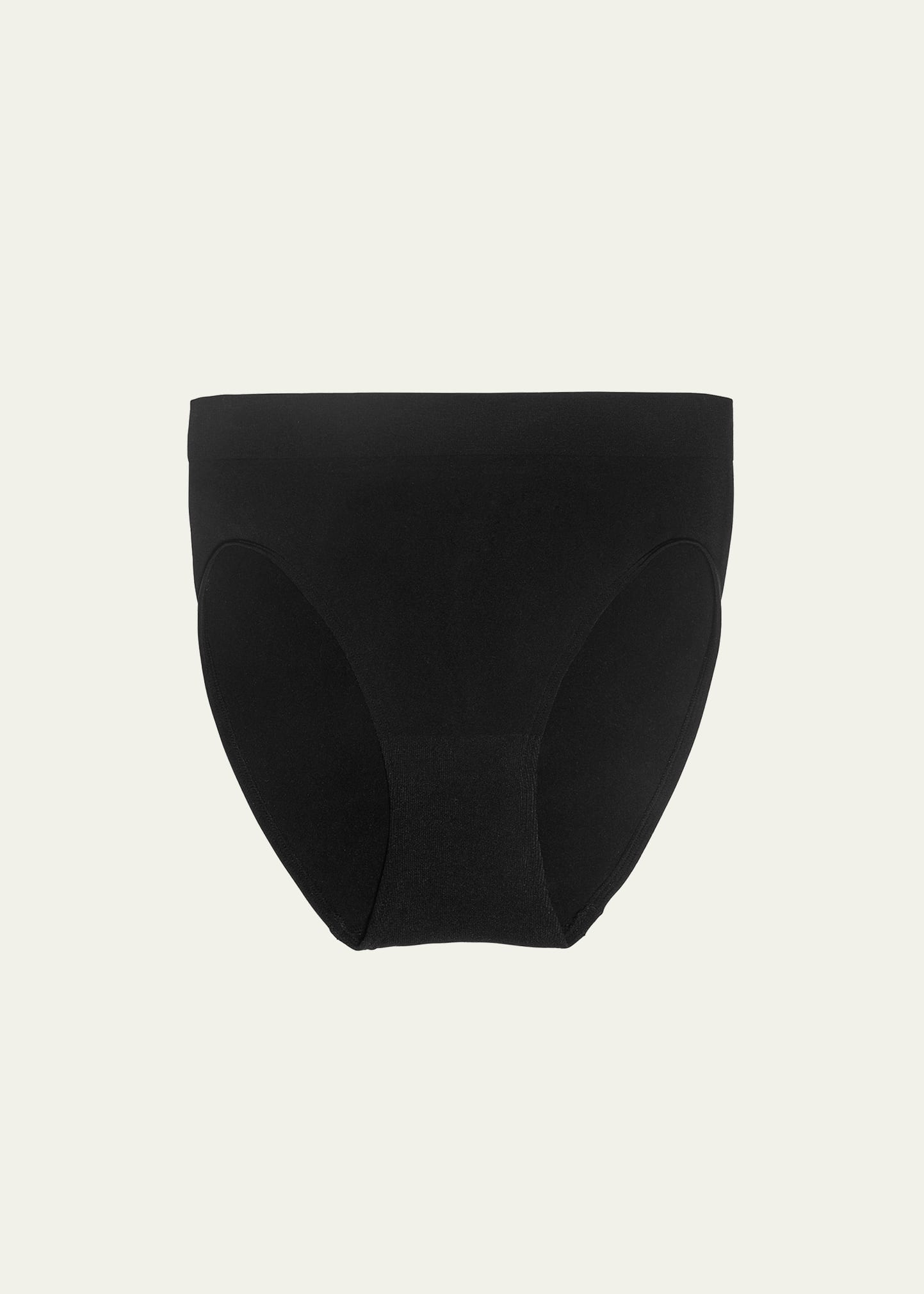 Wacoal B-smooth Seamless Hi-cut Brief In Black