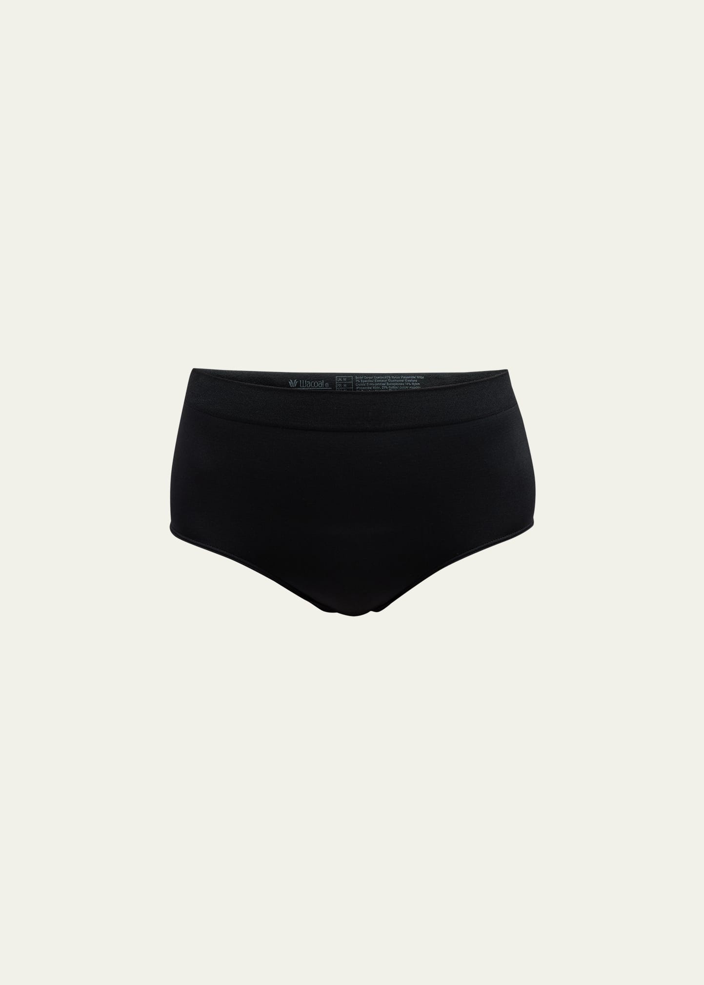 Wacoal B-smooth Seamless Brief In Black