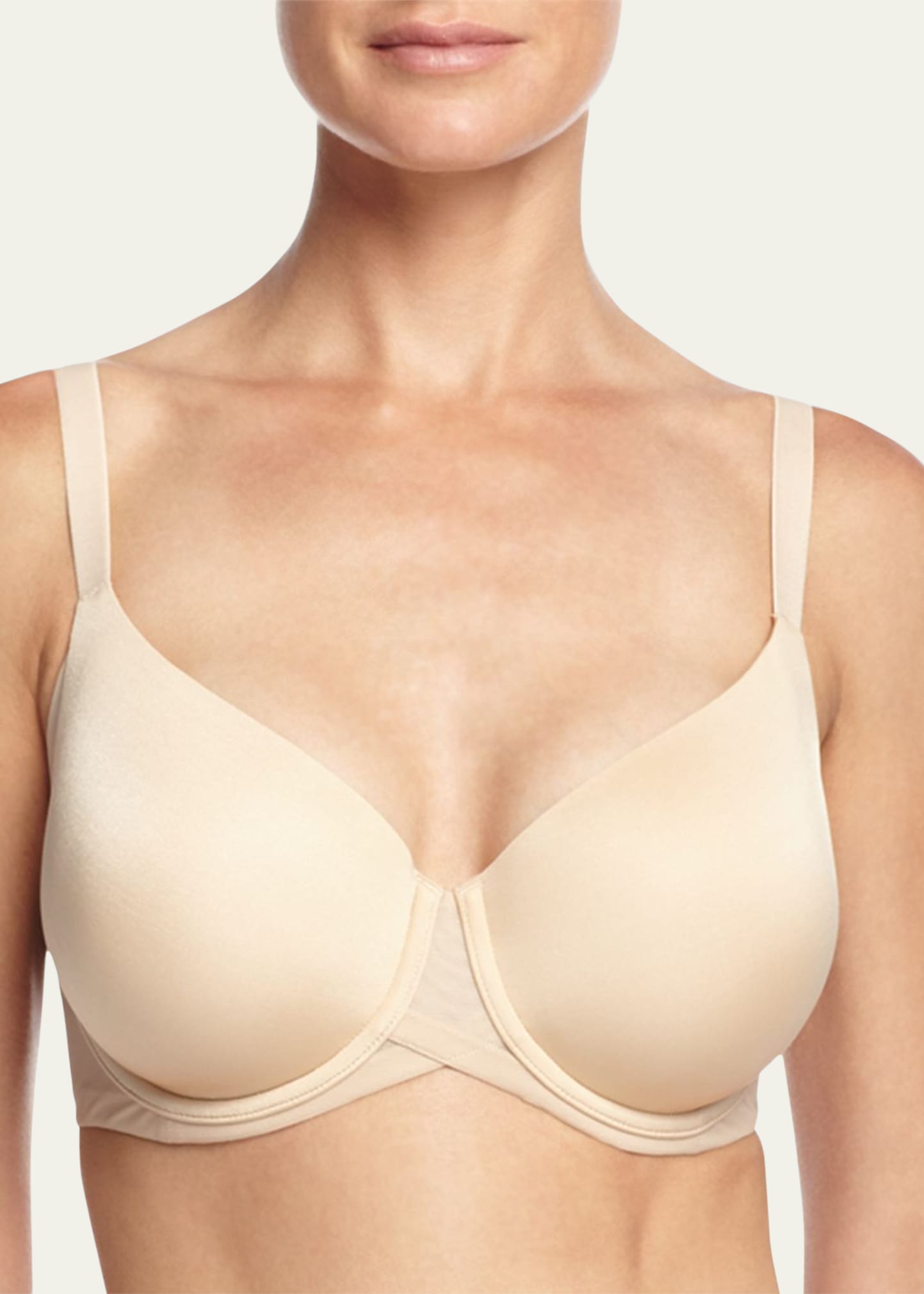Wacoal Ultra Side Smoother Contour Underwire Bra In Sand