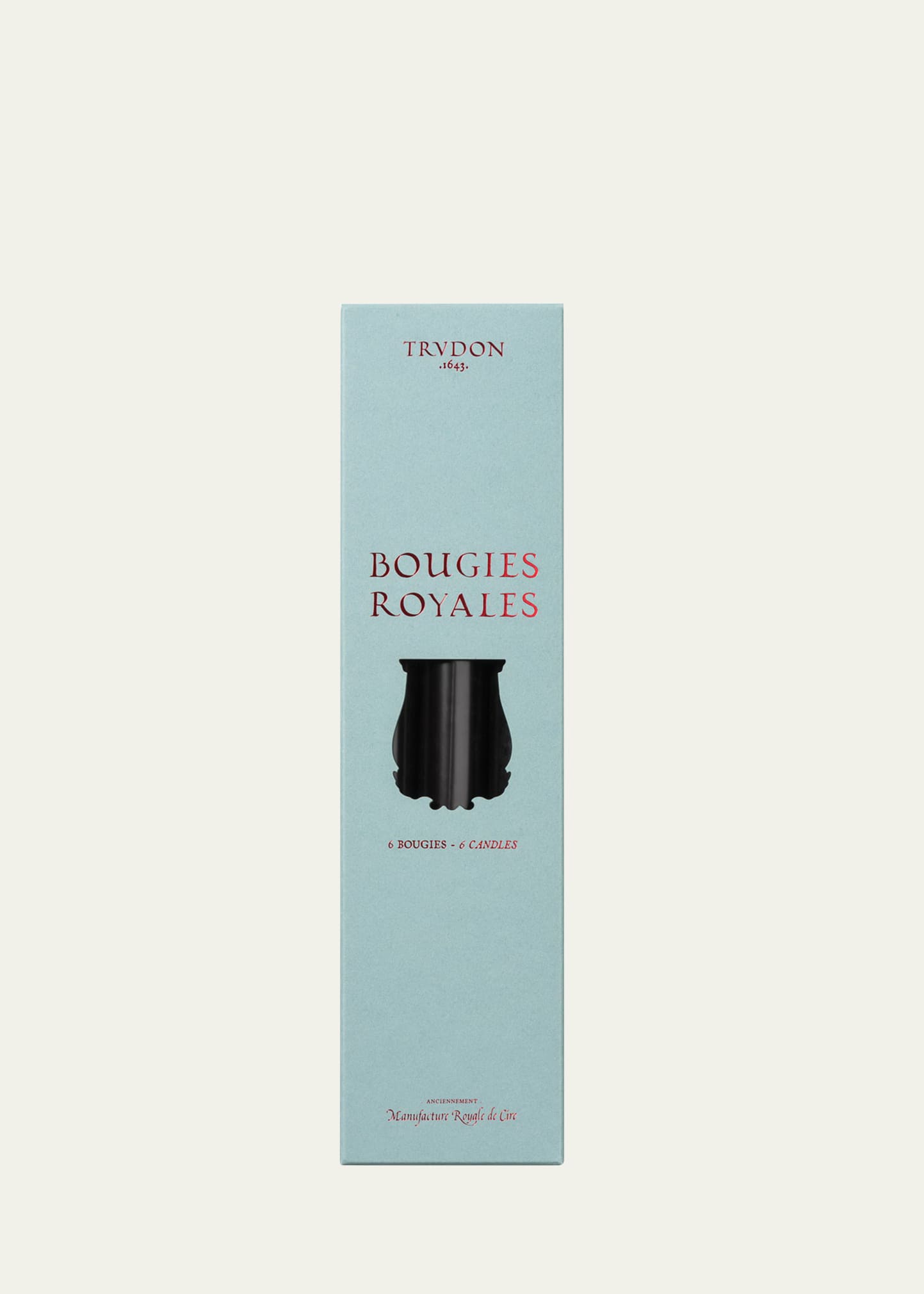 Trudon Royal Taper Candles - Black