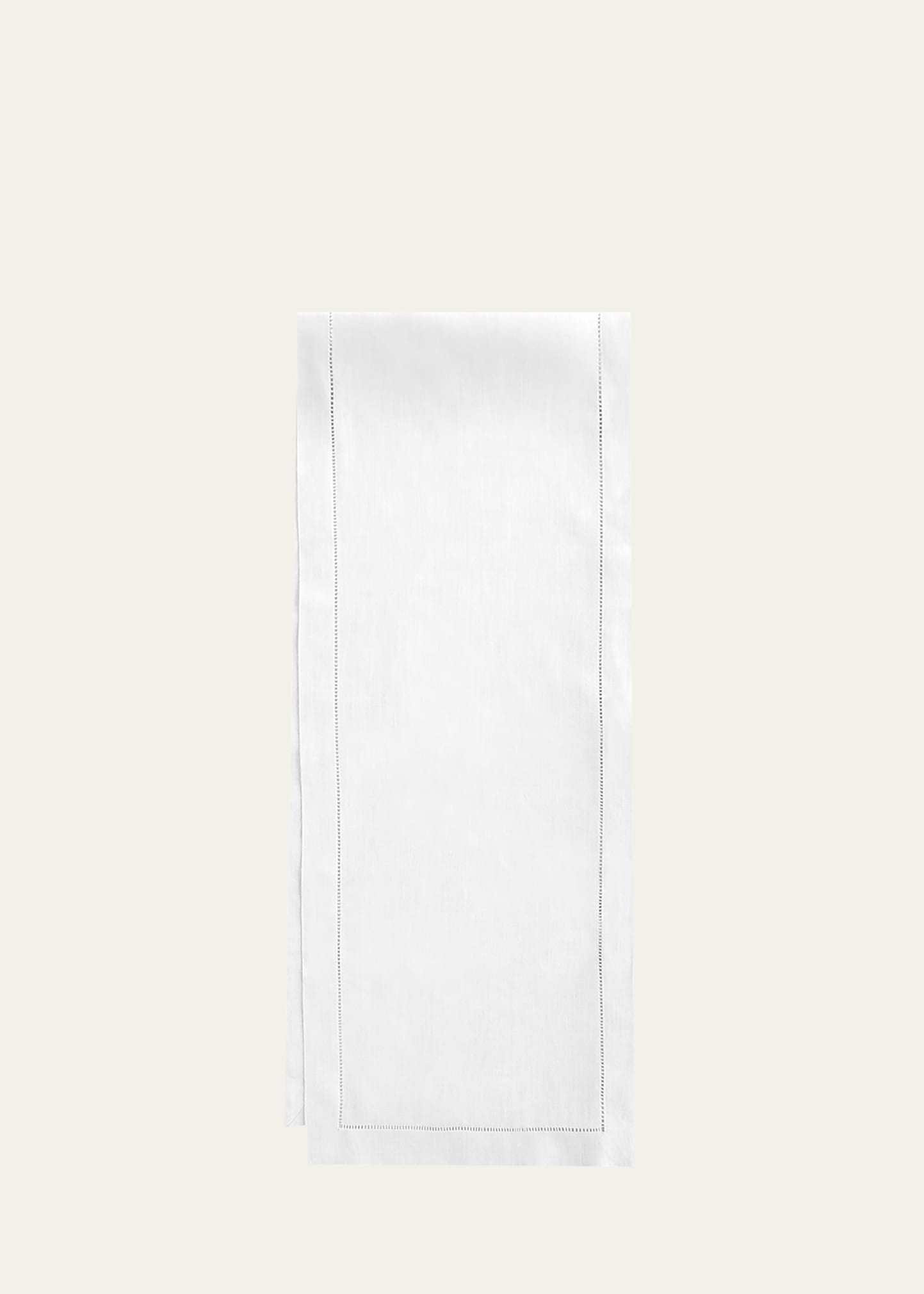 Sferra Festival Table Runner, 15" X 90" In White