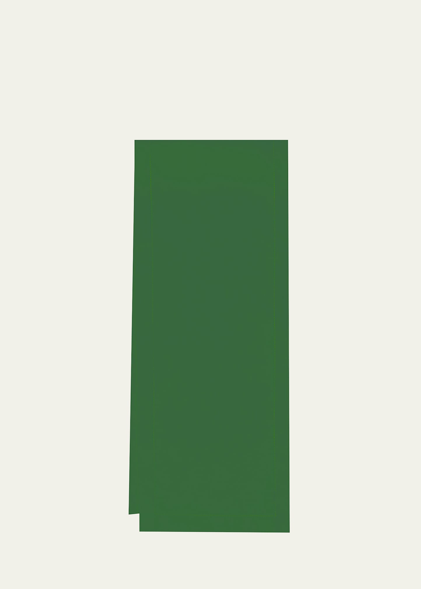 Sferra Festival Table Runner, 15" X 90" In Emerald