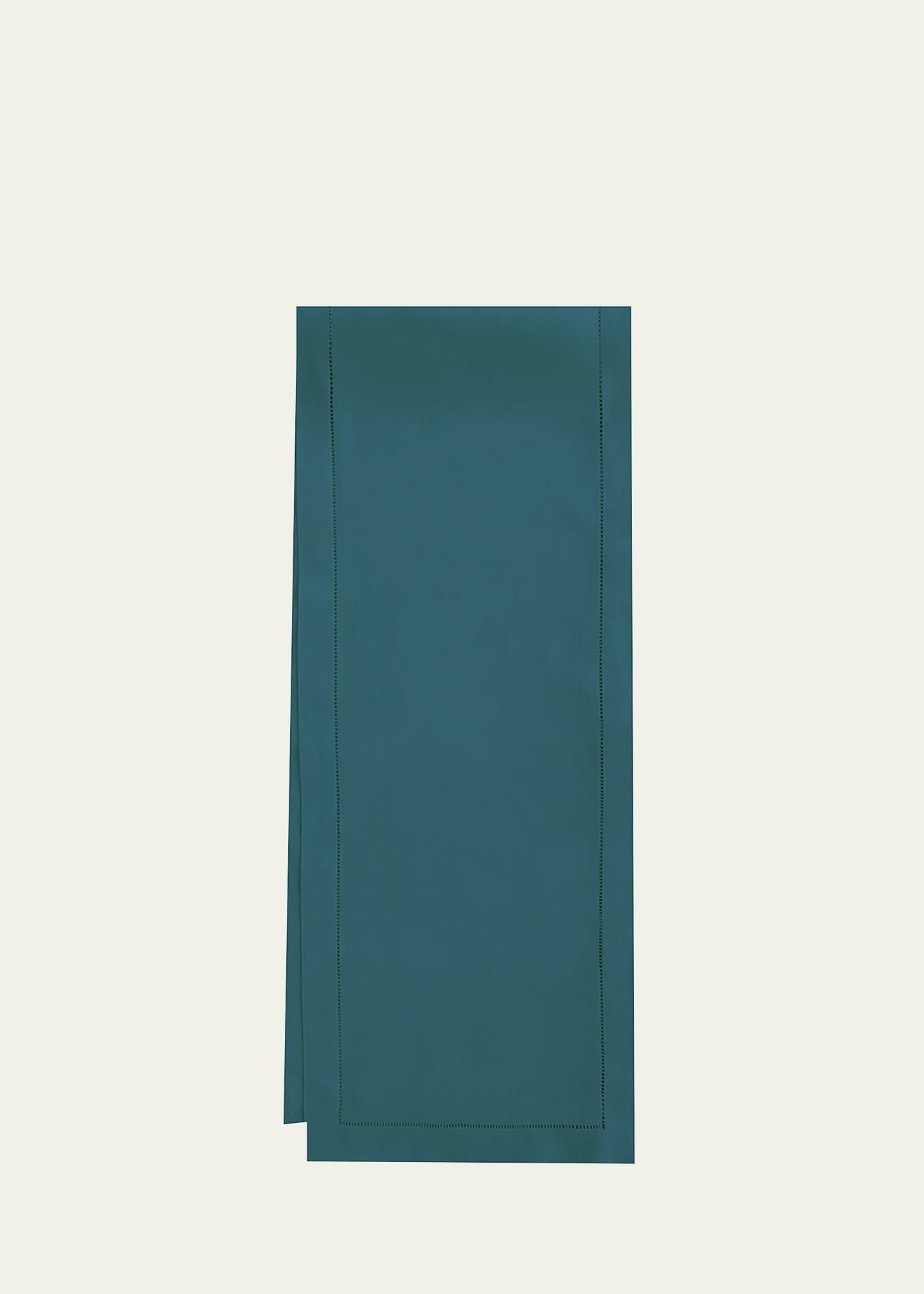 Sferra Festival Table Runner, 15" X 90" In Peacock