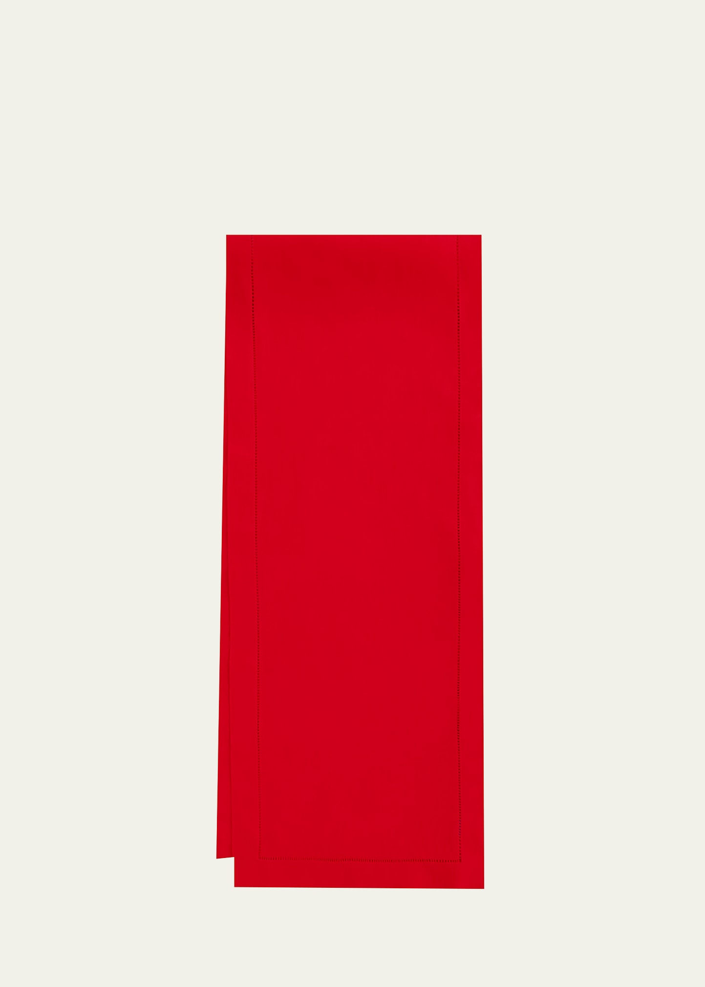 Sferra Festival Table Runner, 15" X 90" In Red