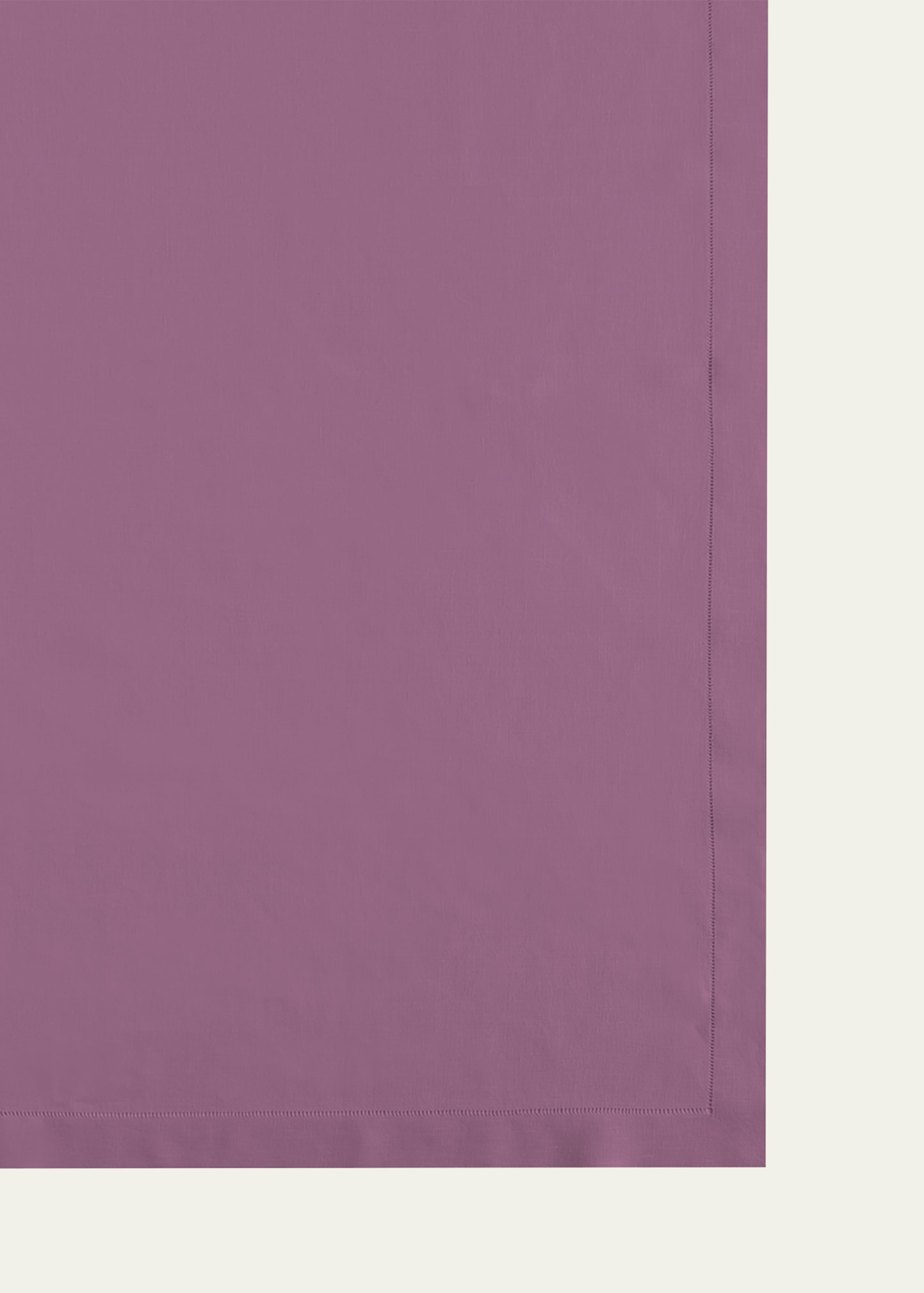 Sferra Hemstitch Tablecloth, 66" X 106" In Purple