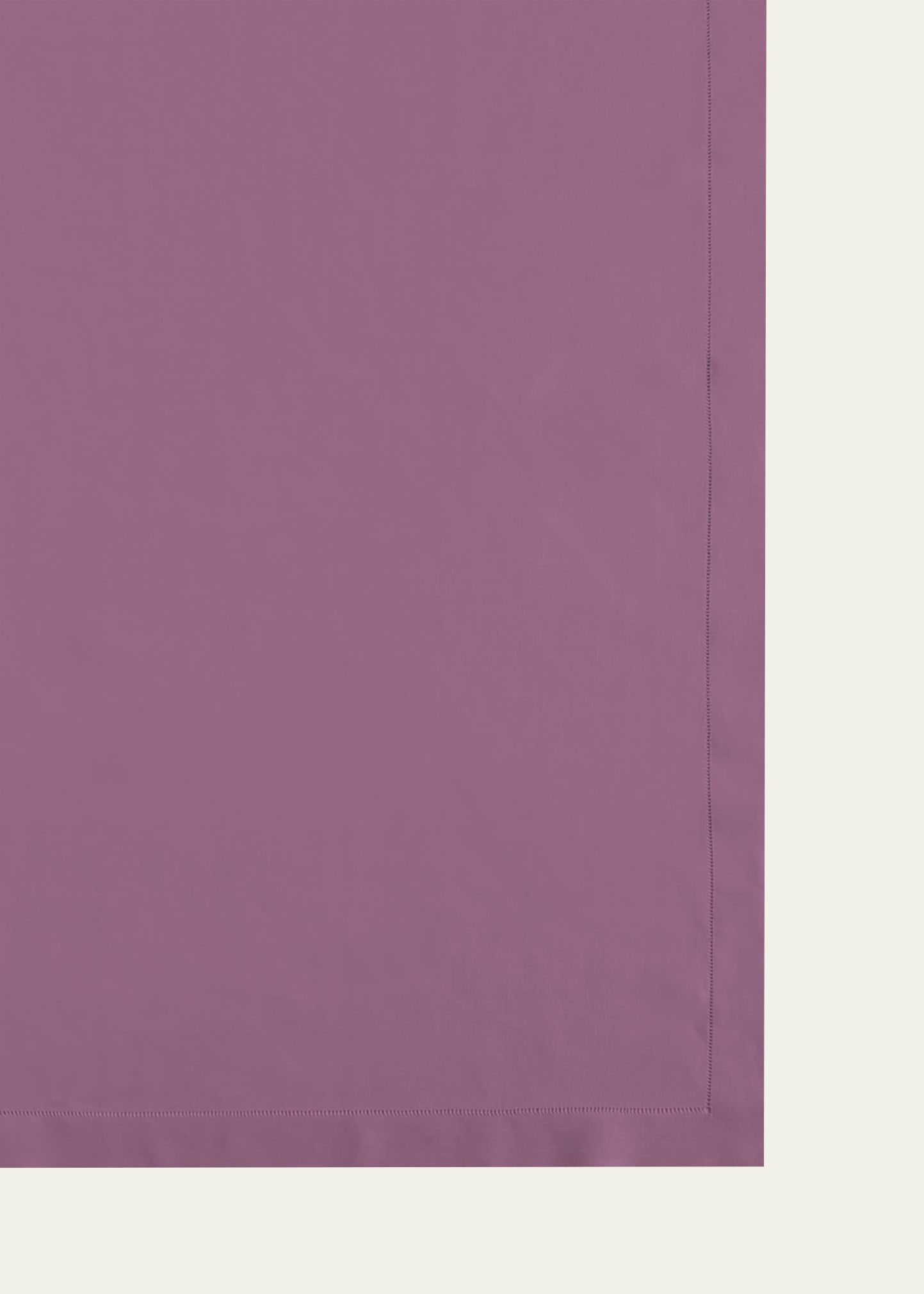 Sferra Hemstitch Tablecloth, 66" X 86" In Lilac