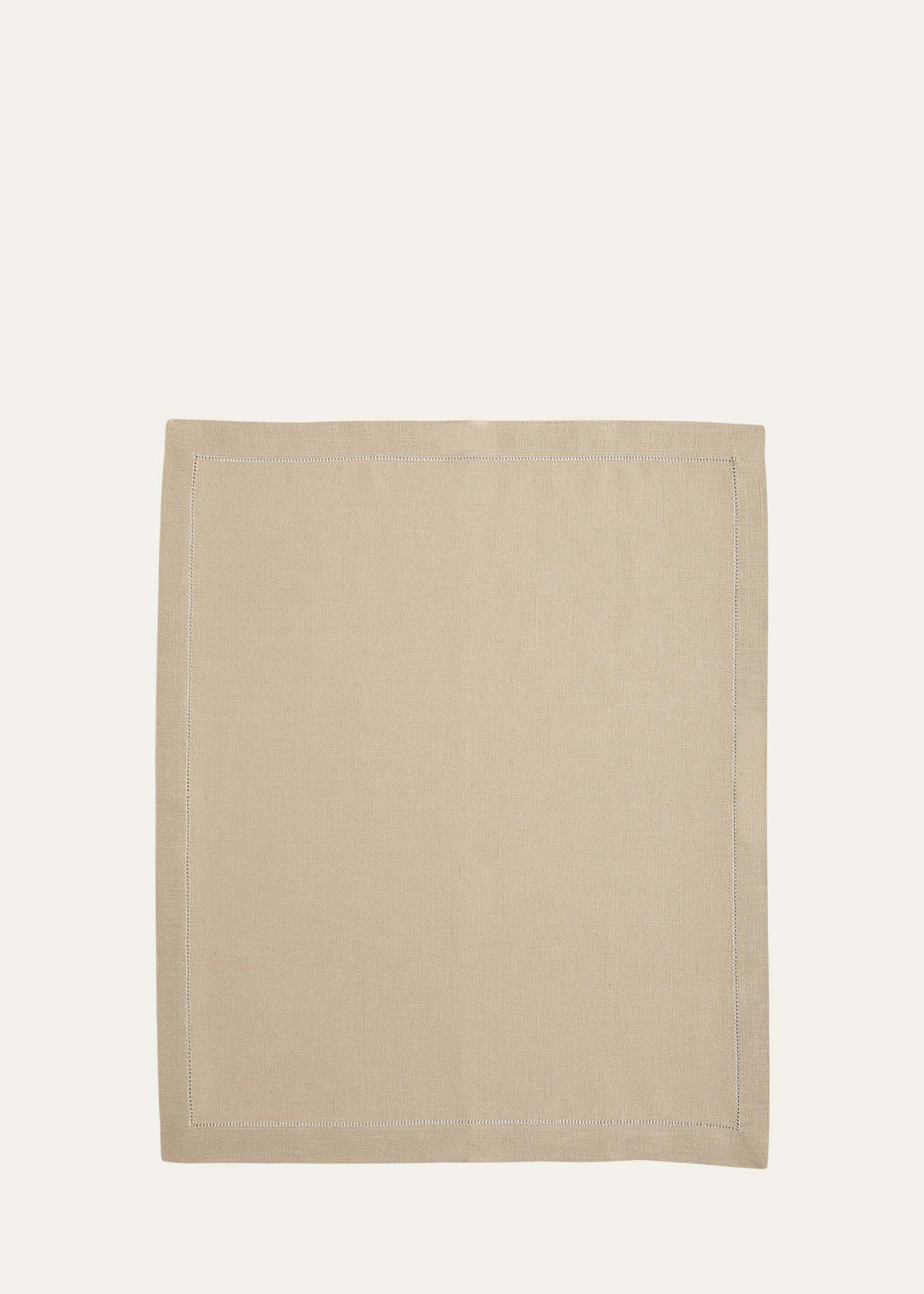 Sferra Hemstitch Dinner Napkins, Set Of 4 In Neutral