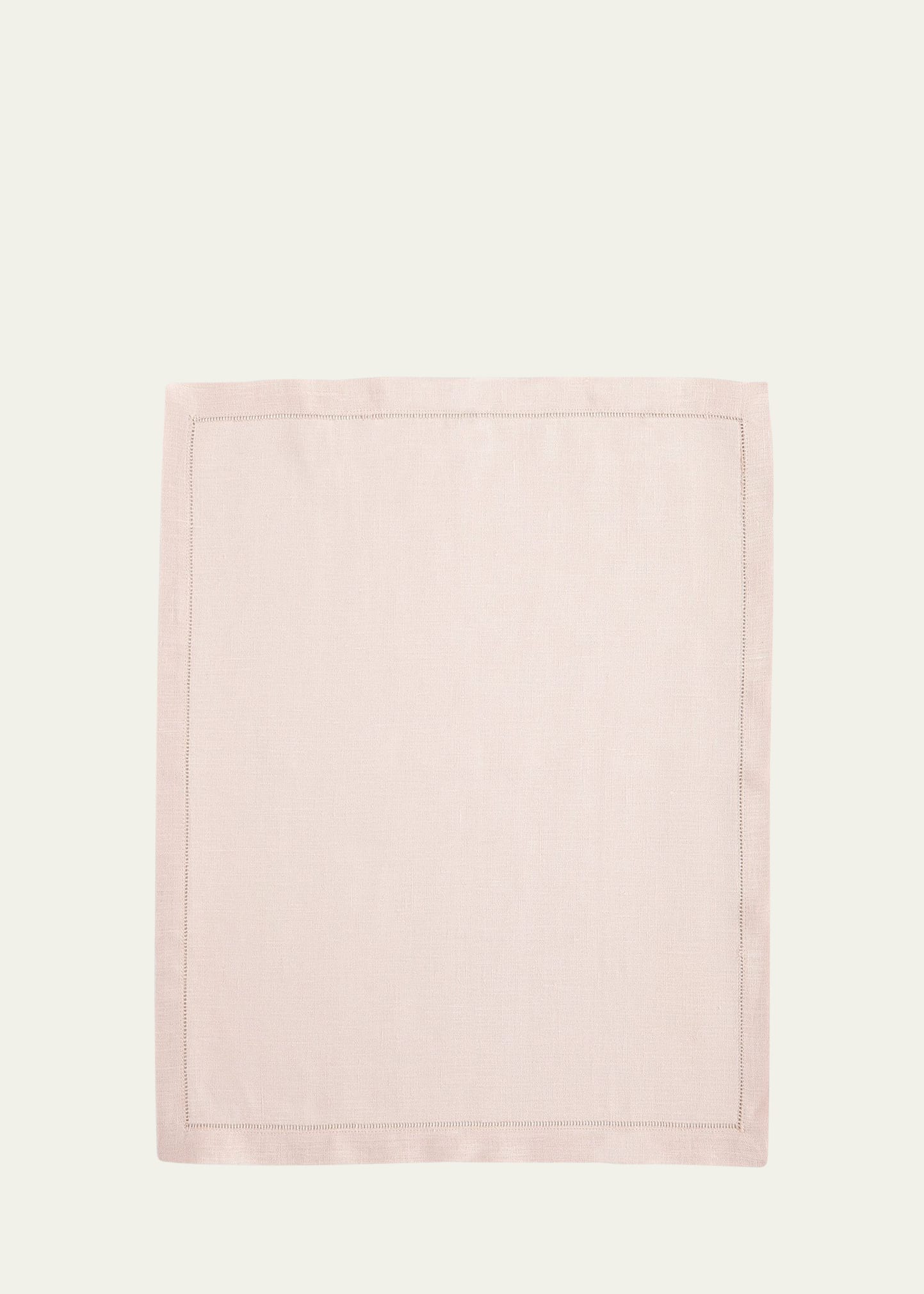 Sferra Hemstitch Dinner Napkins, Set Of 4 In Pink