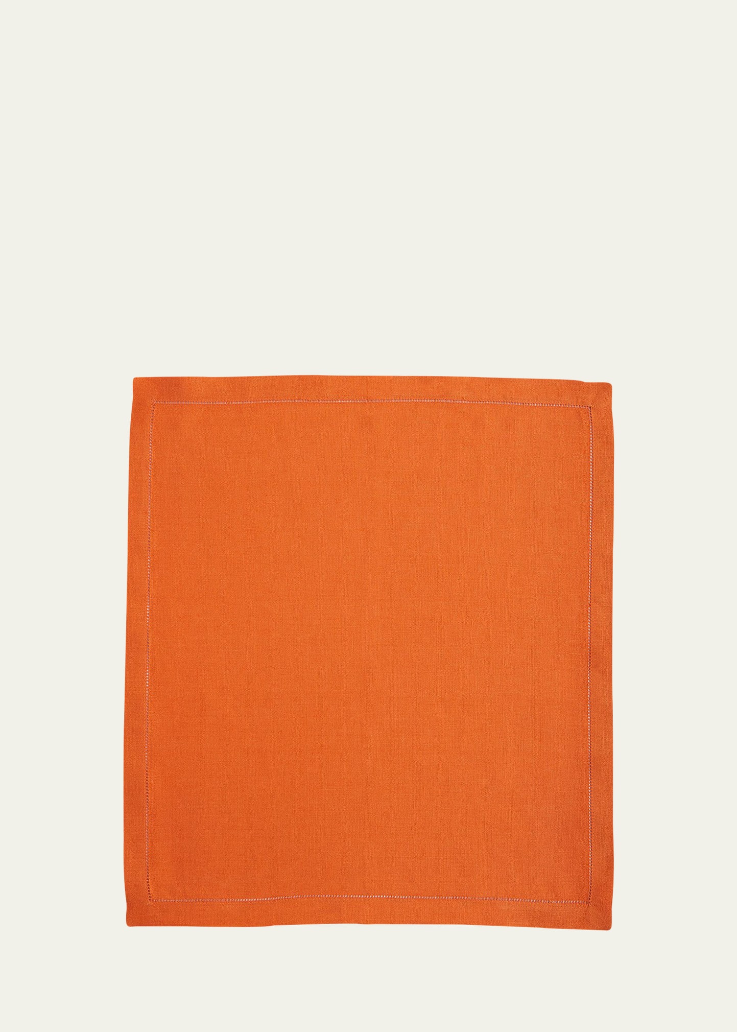 Sferra Festival Linen Dinner Napkins, Set Of 4 In Tangerine