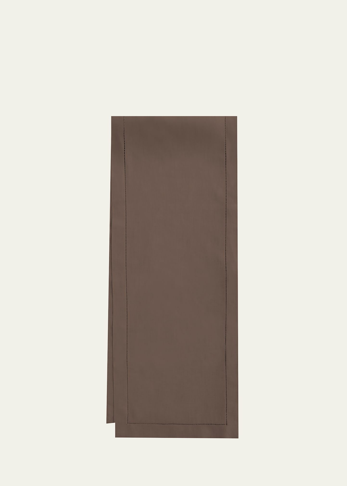 Sferra Festival Table Runner, 15" X 108" In Pewter