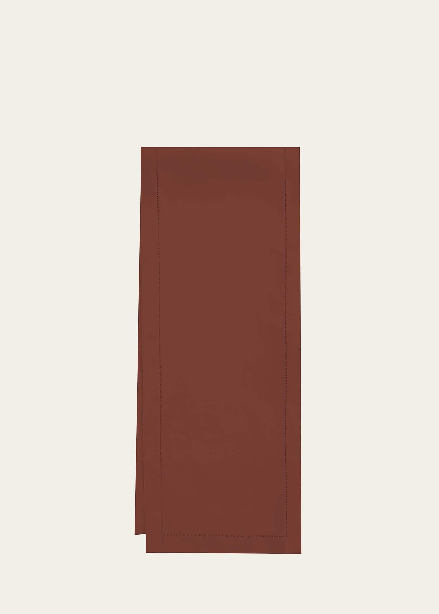 Sferra Festival Table Runner, 15" X 108" In Chocolate