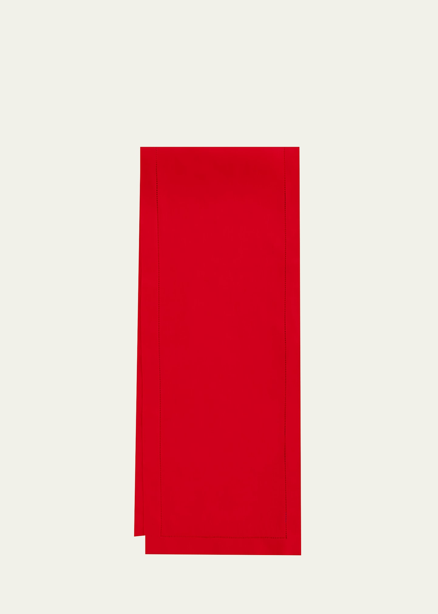 Sferra Festival Table Runner, 15" X 108" In Red