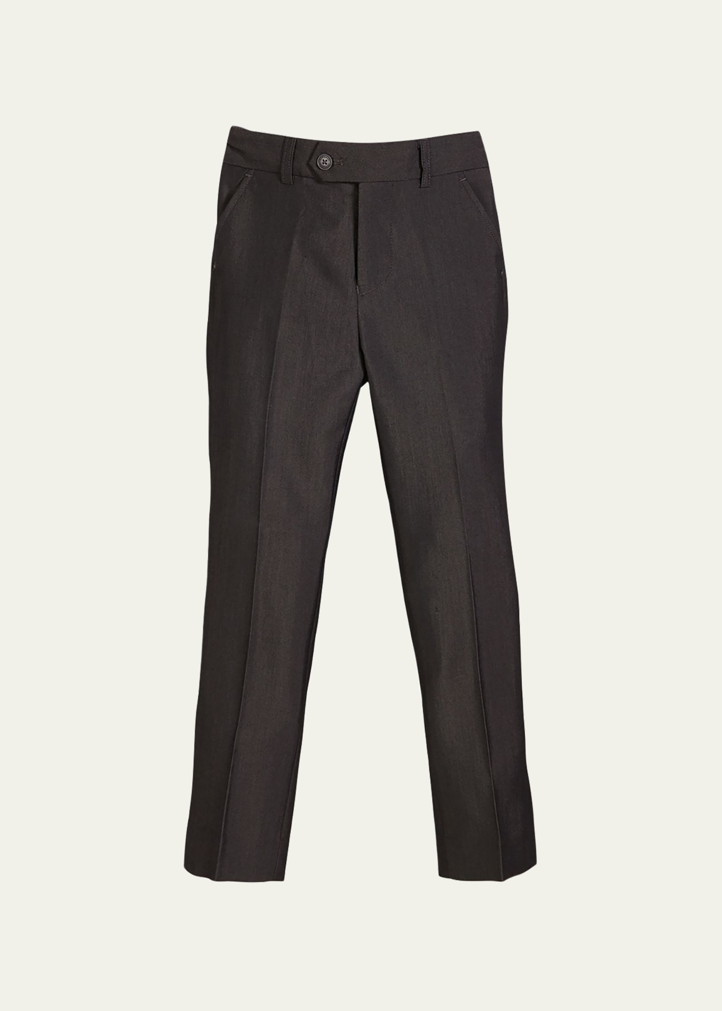 Slim Suit Pants, Charcoal, Size 4-14