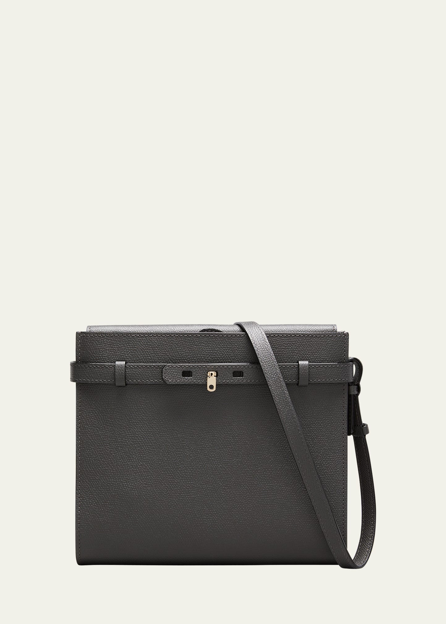 B-Tracollina Leather Shoulder Bag