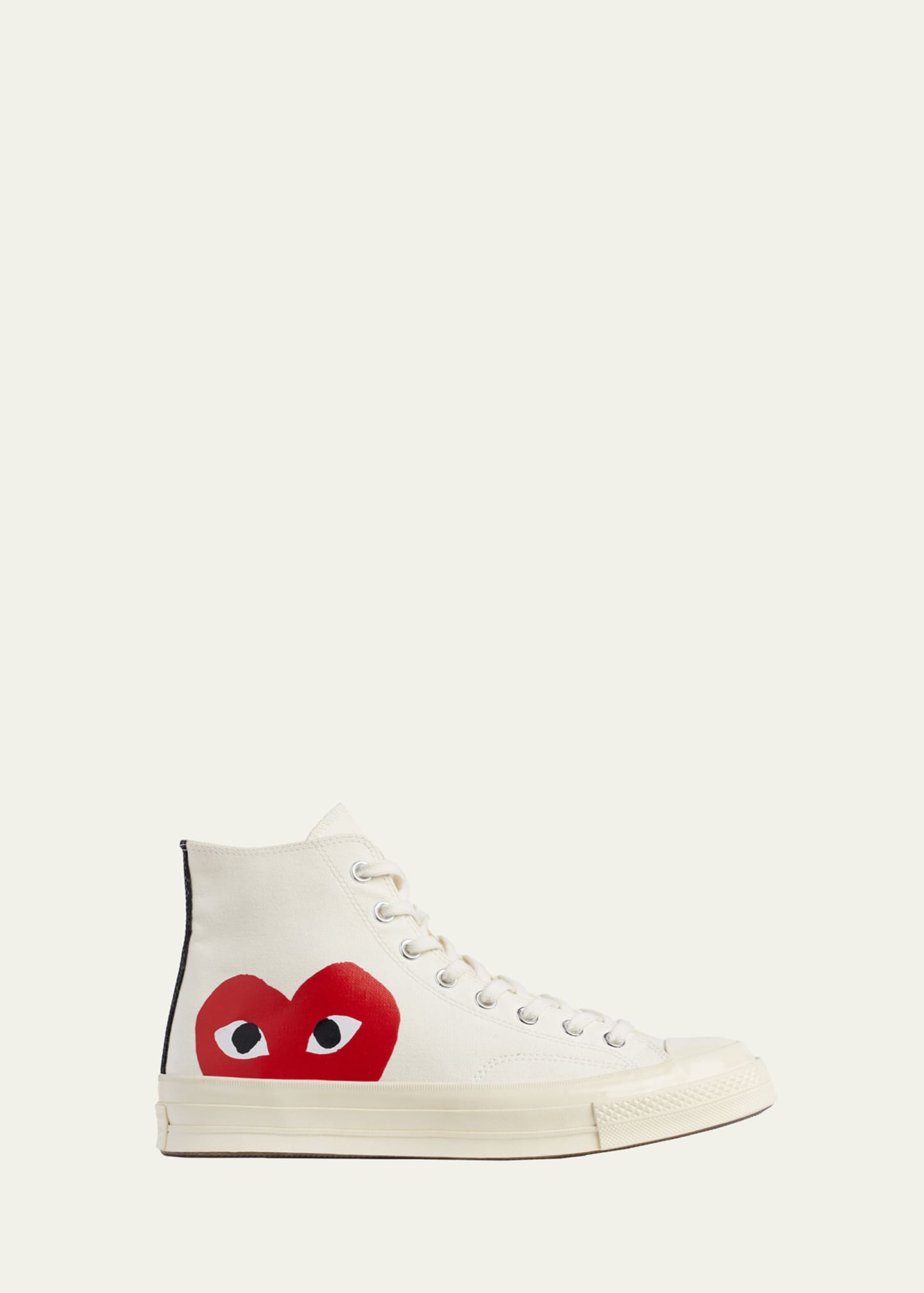Comme Des Garçons Men's X Converse All Star Chuck Taylor '70 High-top Sneakers In Off White