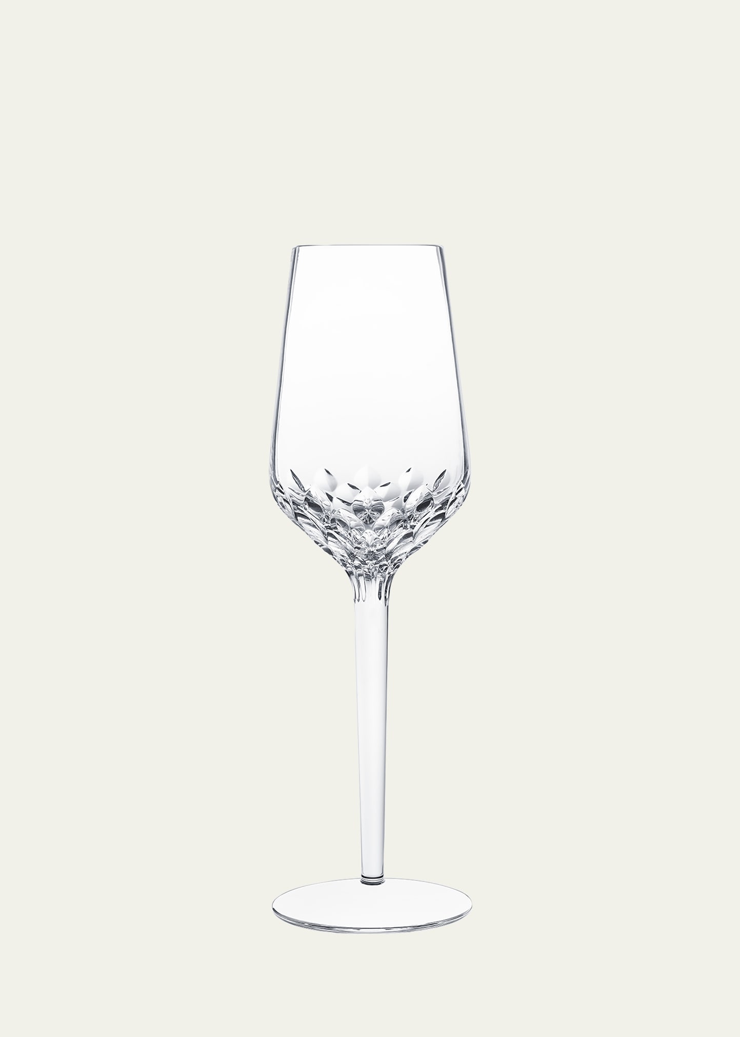 Shop Saint Louis Crystal Folia Champagne Flute In Clear