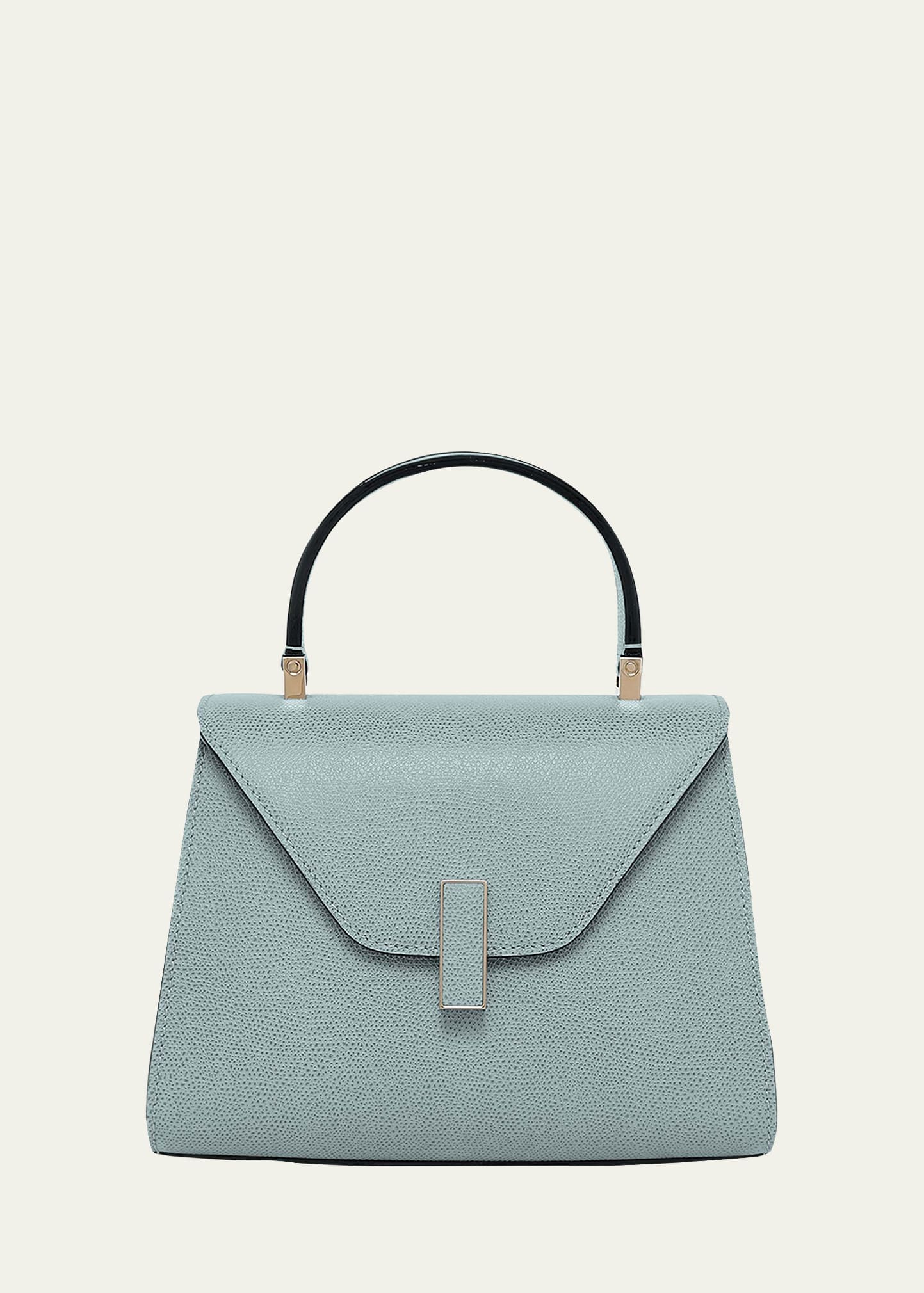 Valextra Iside Mini Tote Bag In Smokey Blue