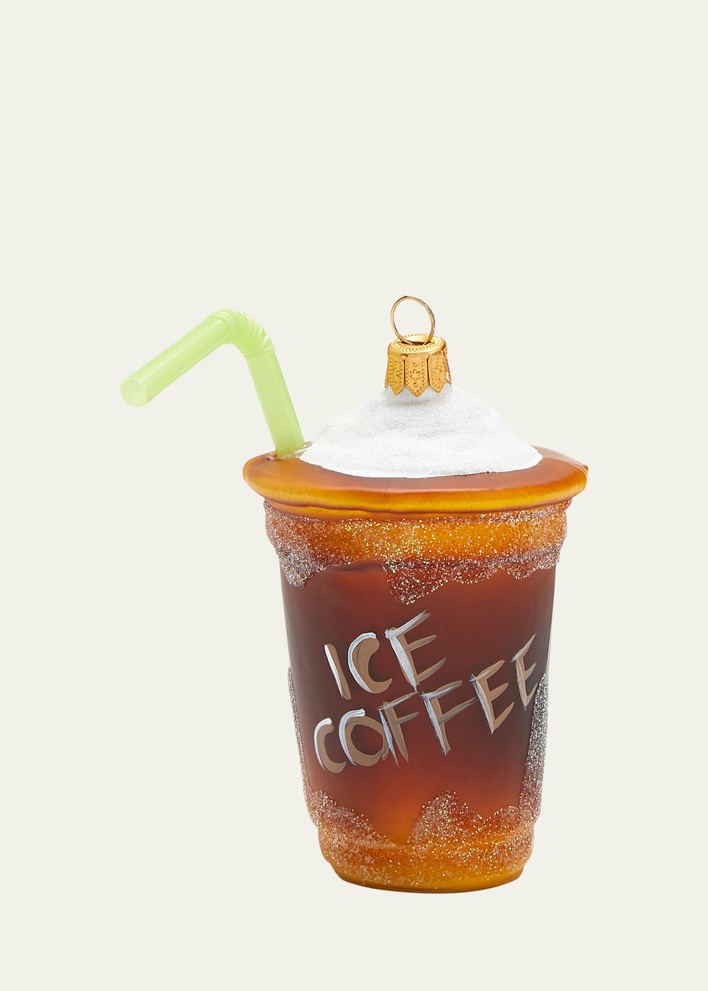 Ice Coffee Christmas Ornament