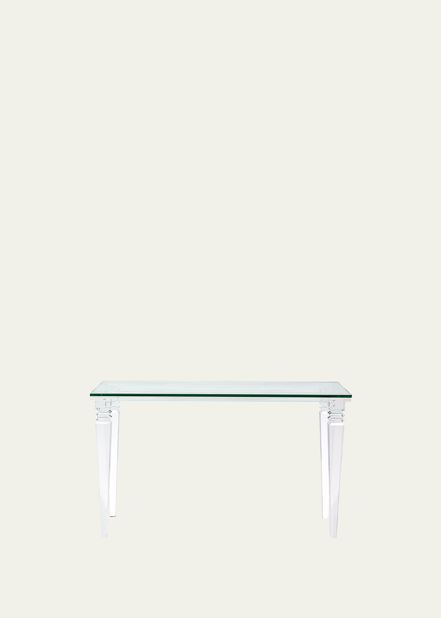 Interlude Home Christelle Acrylic Console Table