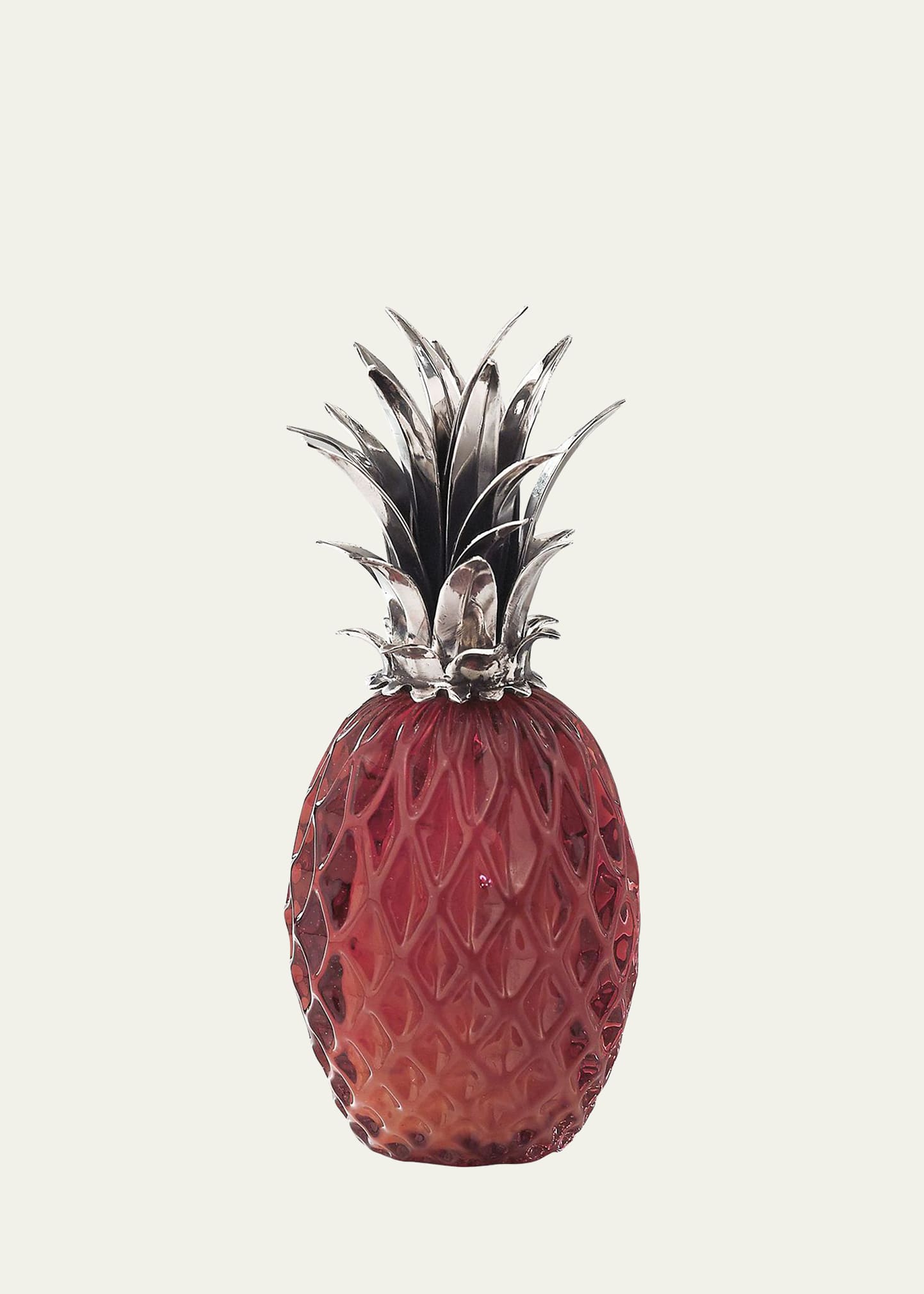 Buccellati Pineapple Place Card Holder, Each In Amber