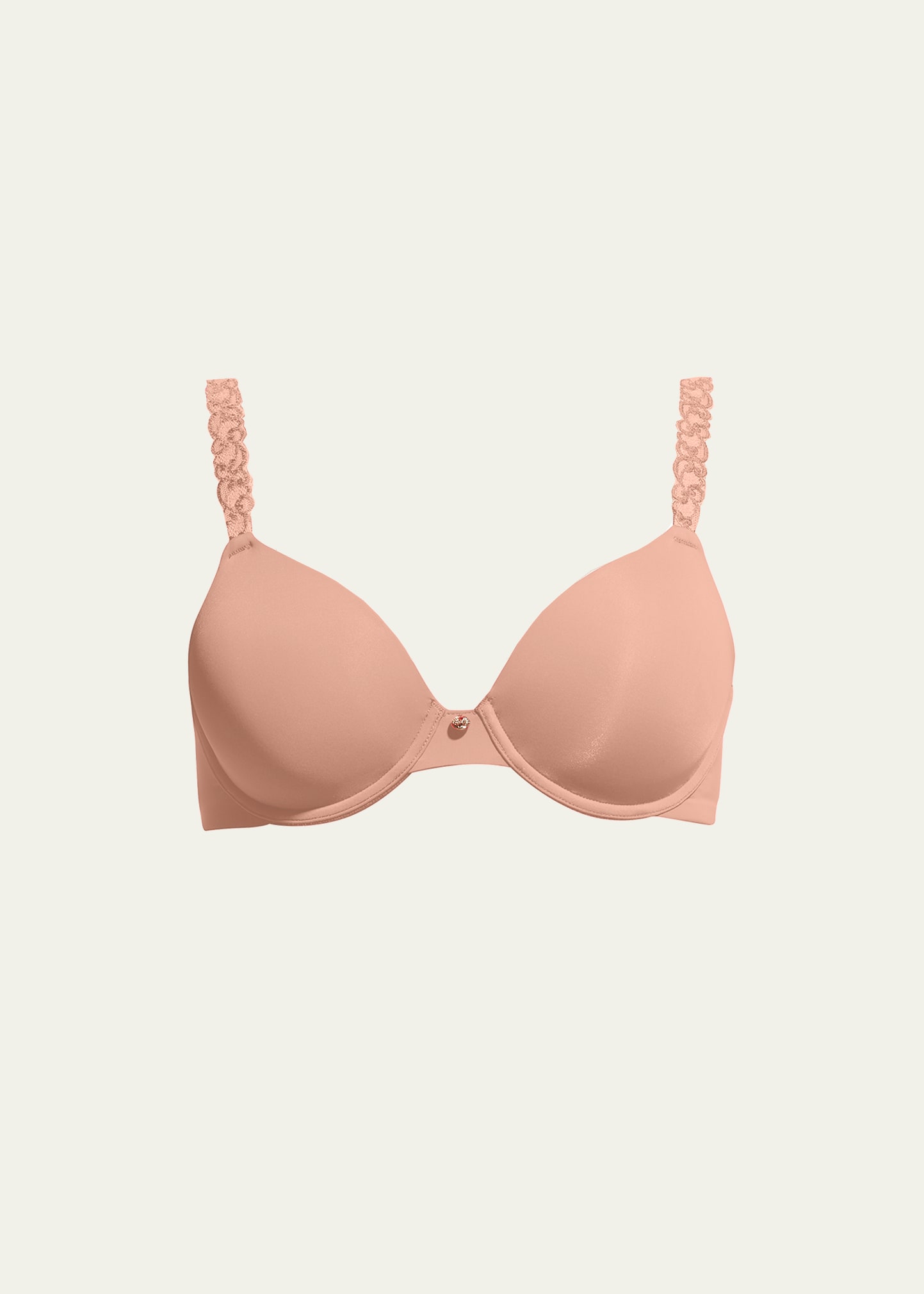 Natori Pure Luxe Underwire T-shirt Bra In Pear/ Lead