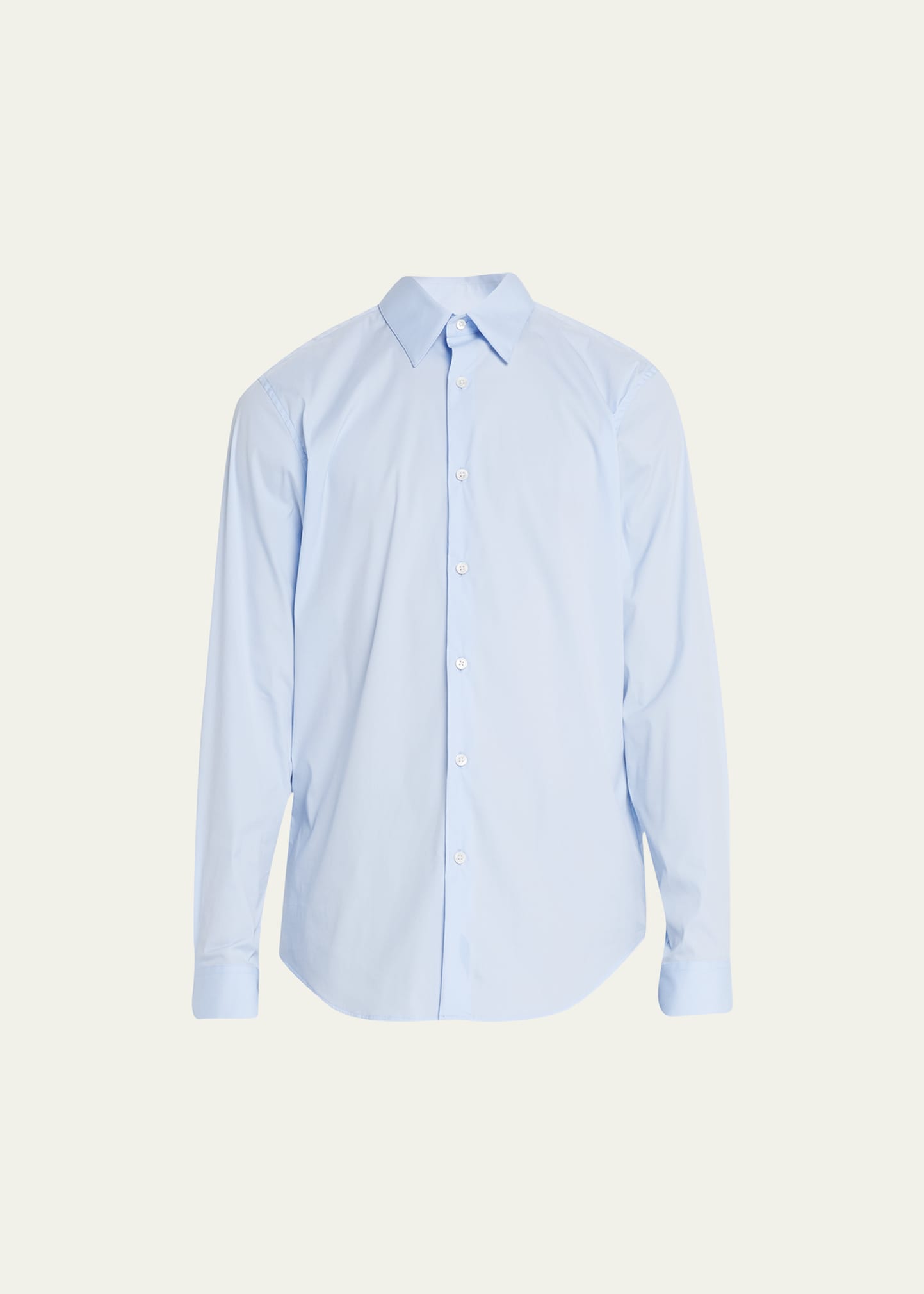 Shop Theory Sylvain Tailored-fit Sport Shirt In Olympic