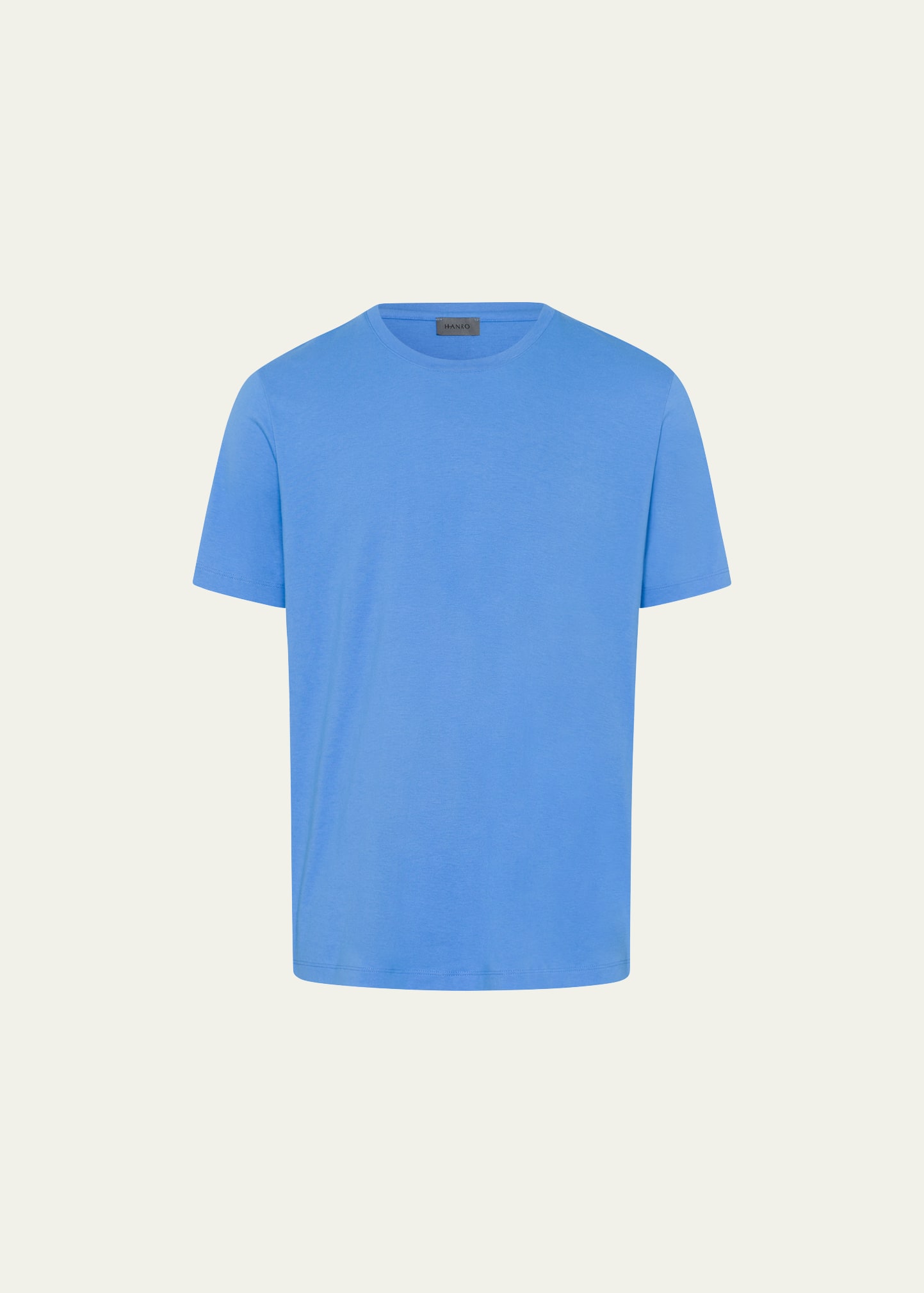 Hanro Cotton Living T-shirt In Sailing Blue