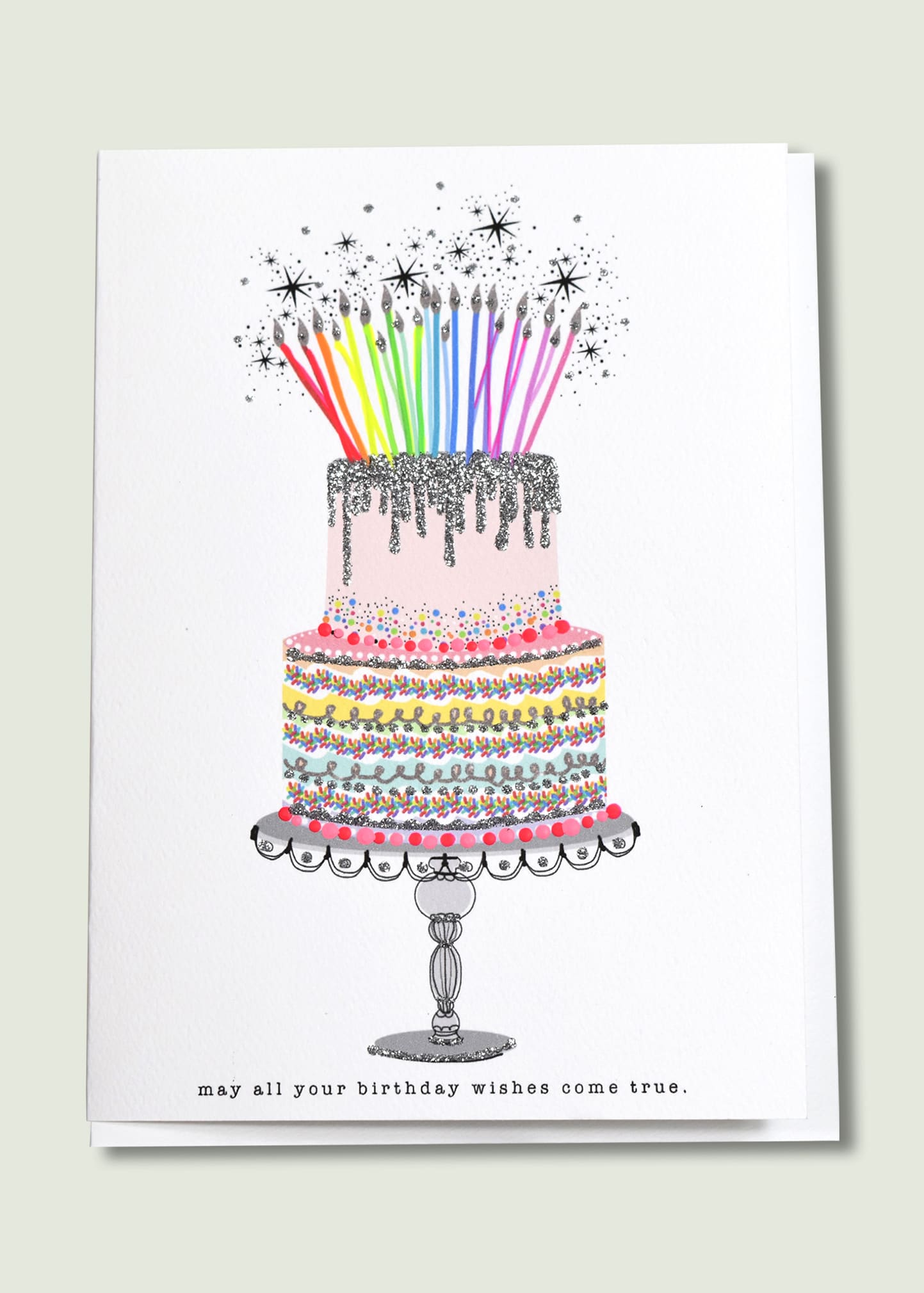 Verrier May All Your Birthday Wishes Come True Greeting Card In Multi