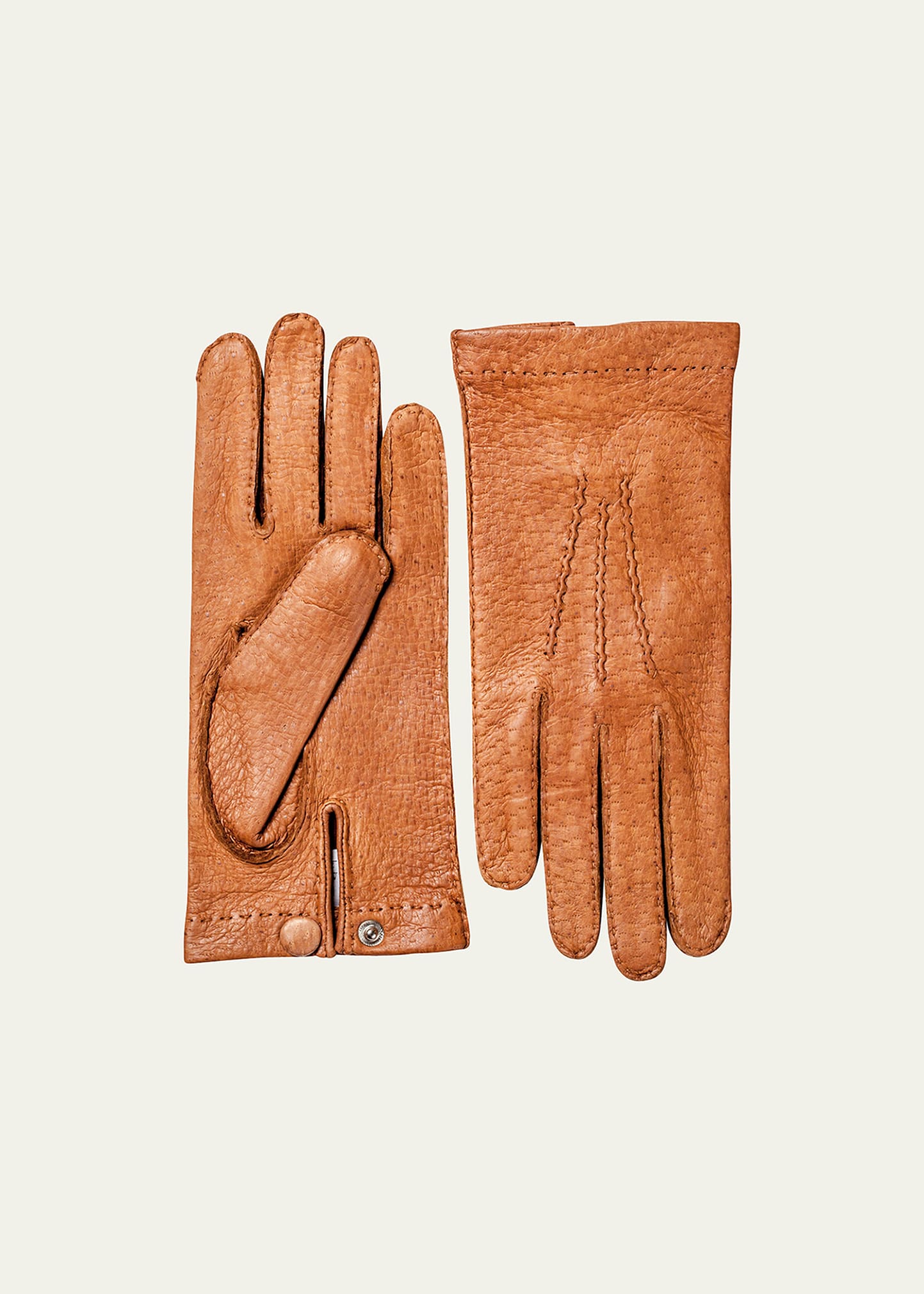 Hestra Gloves Men's Peccary Unlined Gloves In Brown