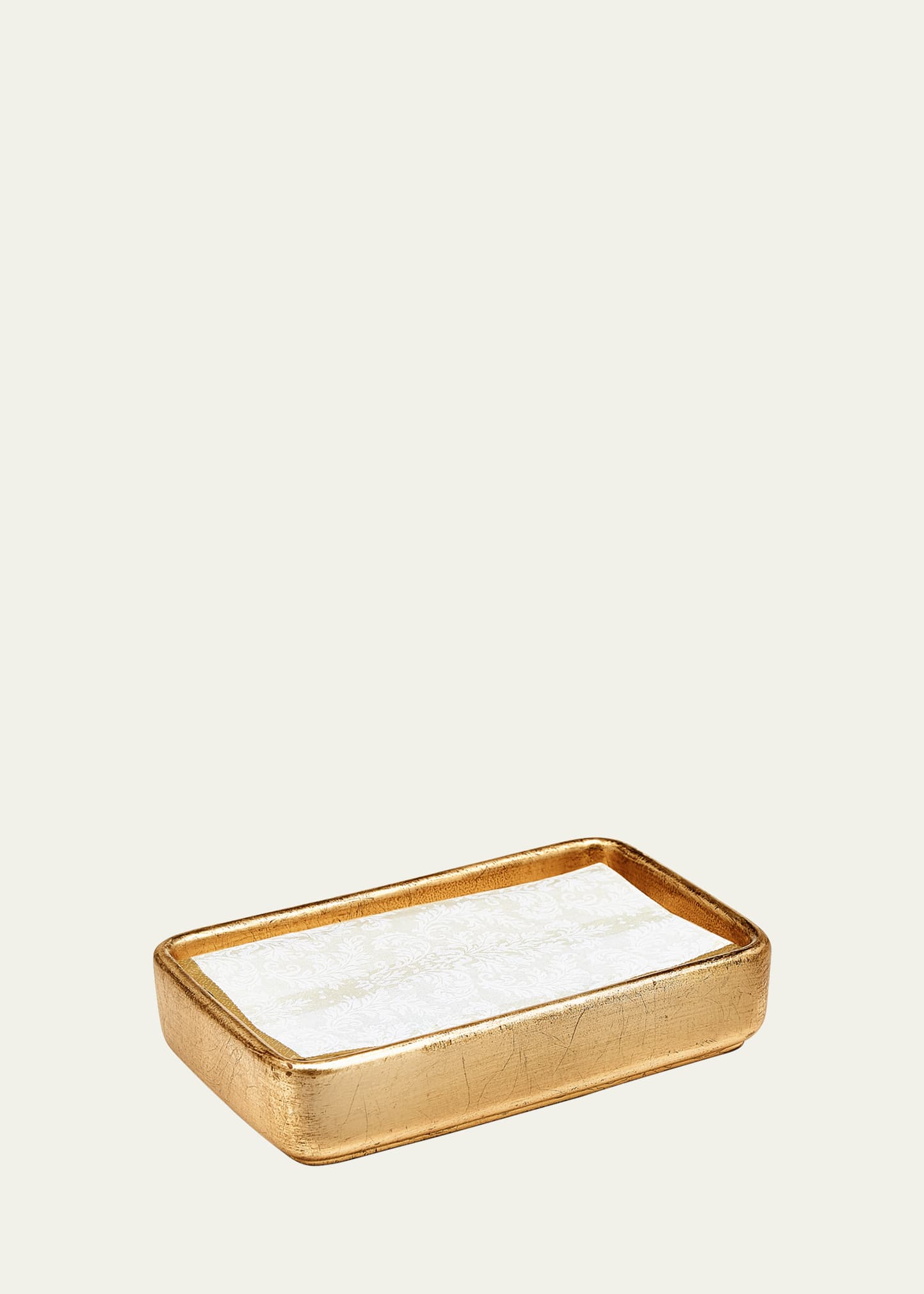 Ava Towel Tray, Gold