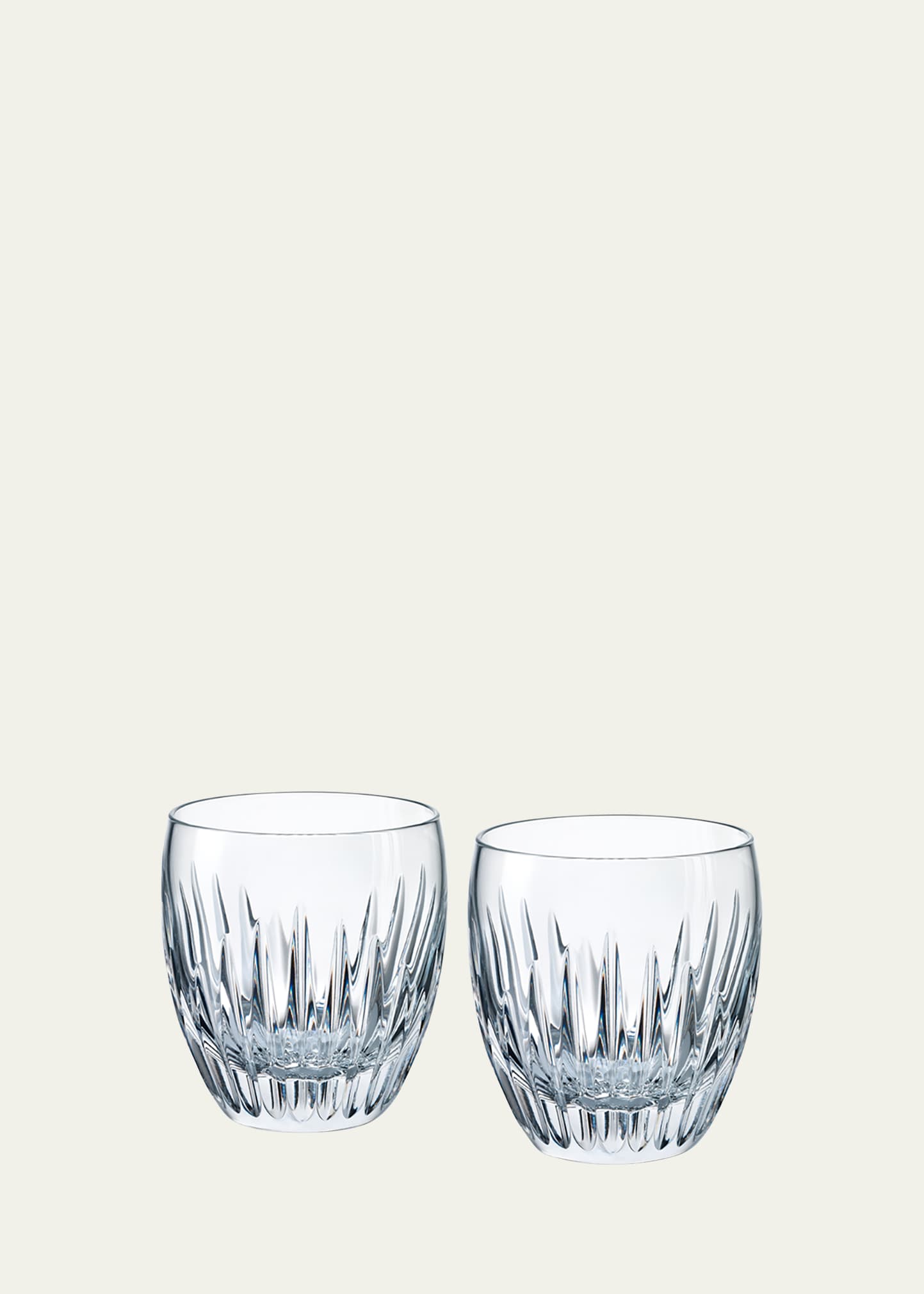 Baccarat Massena Double Old-fashioneds, Set Of 2 In Clear