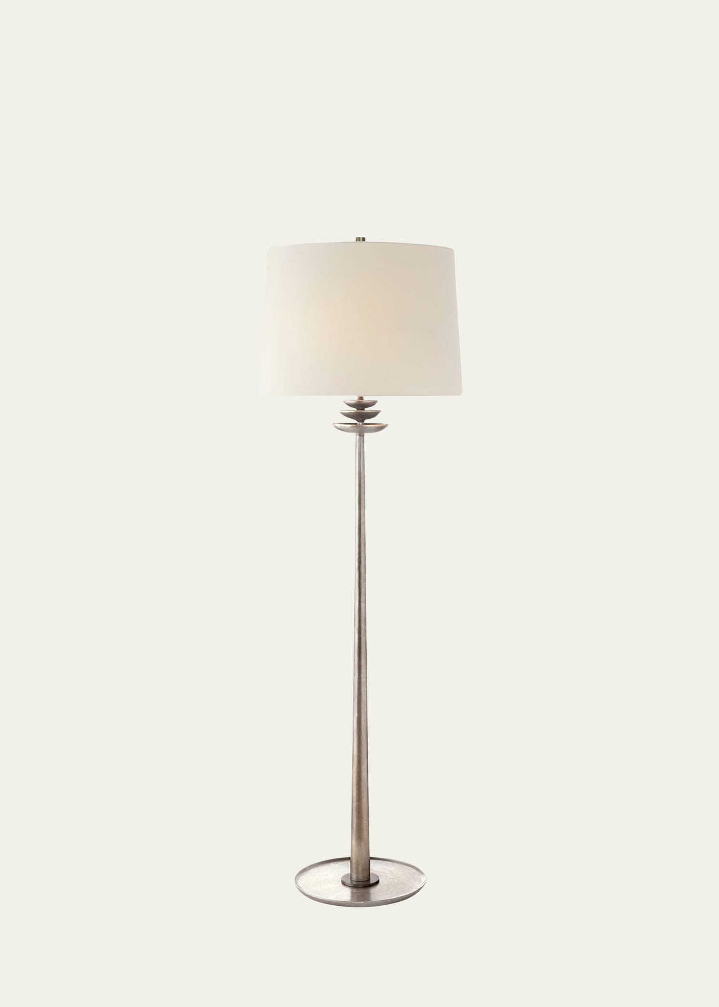 Visual Comfort Signature Beaumont Floor Lamp By Aerin In Aged Iron
