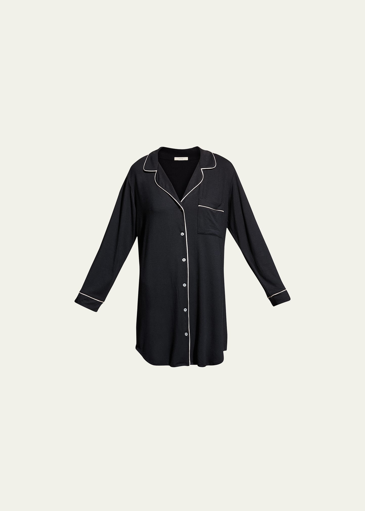 Eberjey Gisele Sleepshirt In Black