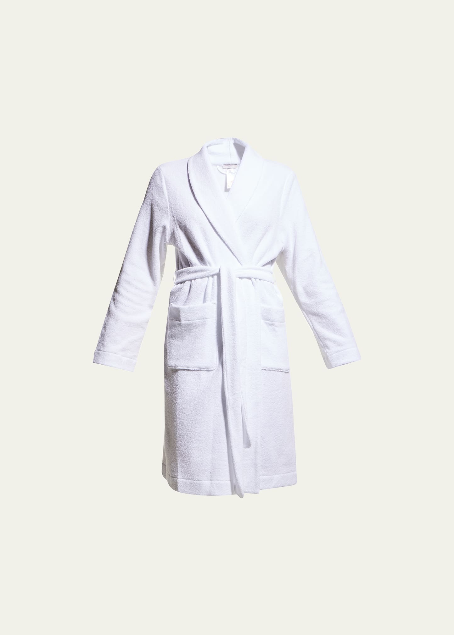 HANRO PLUSH SHORT ROBE