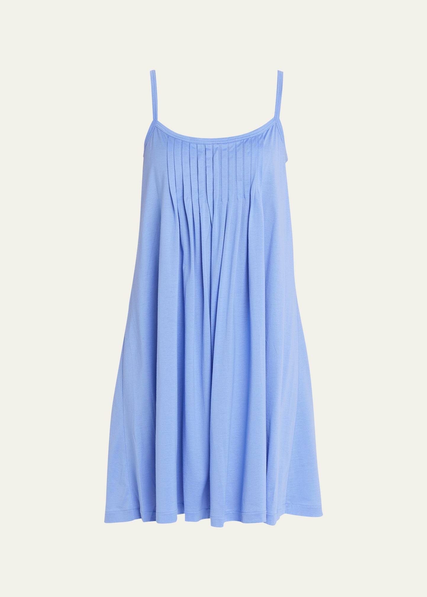 Hanro Juliet Pleated Chemise In Gemstone