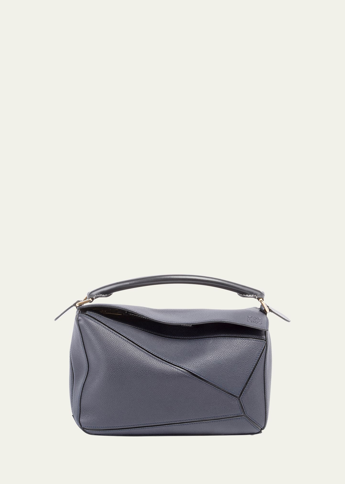 Loewe Puzzle Small Bag In Blue