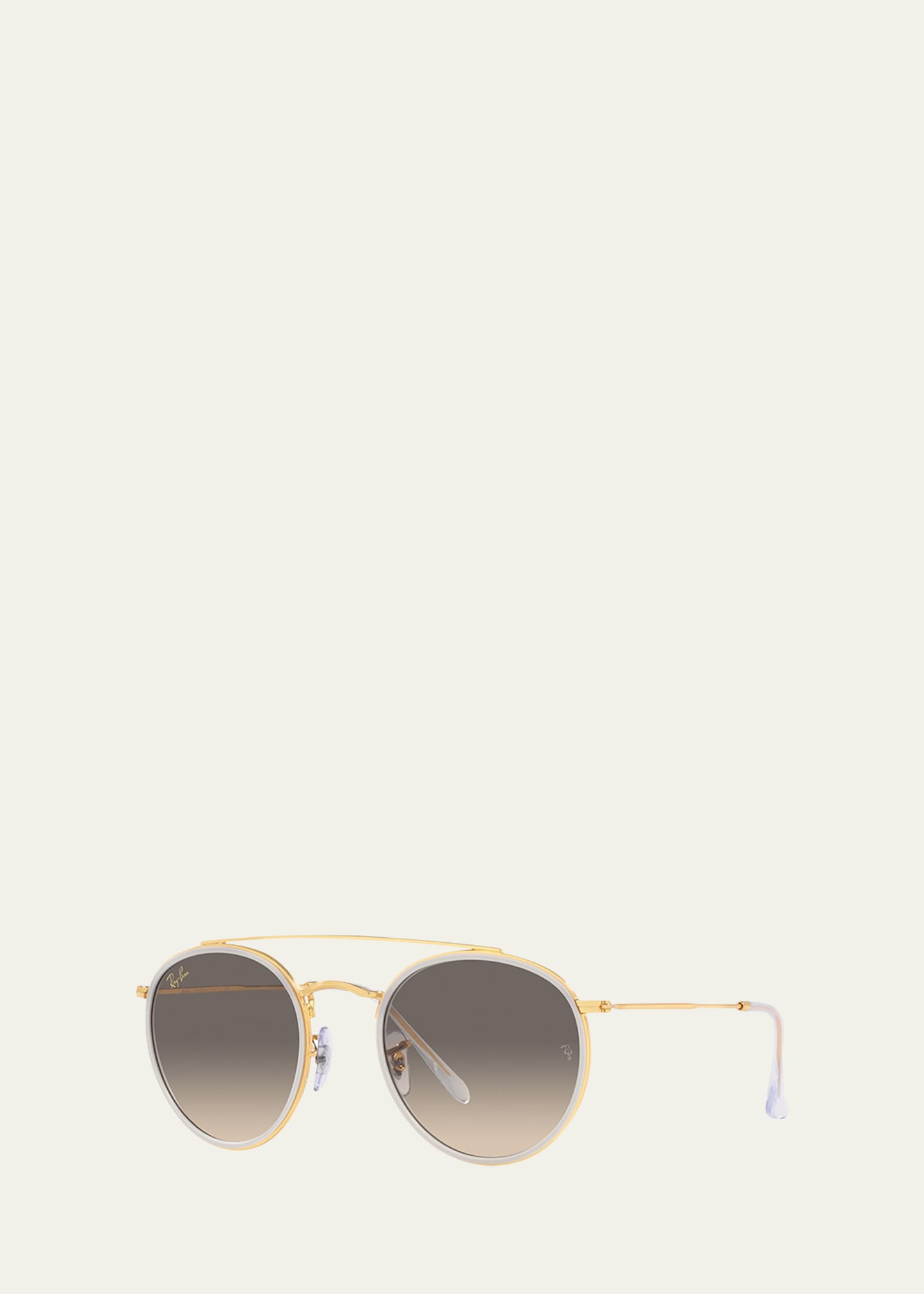 Ray Ban 51mm Aviator Gradient Lens Sunglasses In Yellow