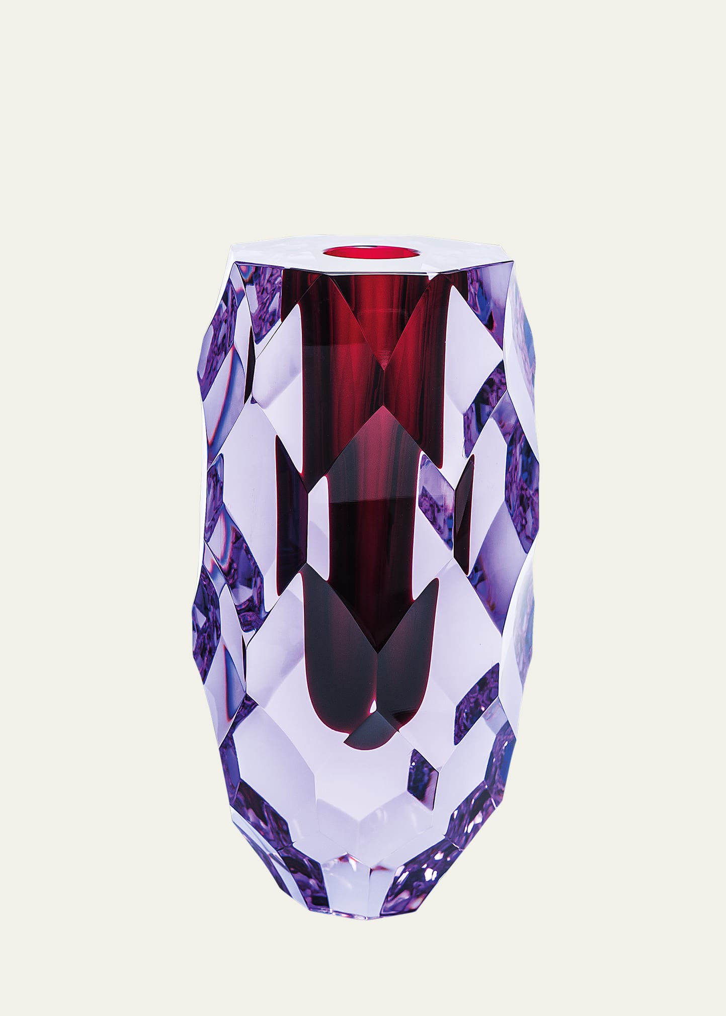 Cone Crystal Vase - 10"