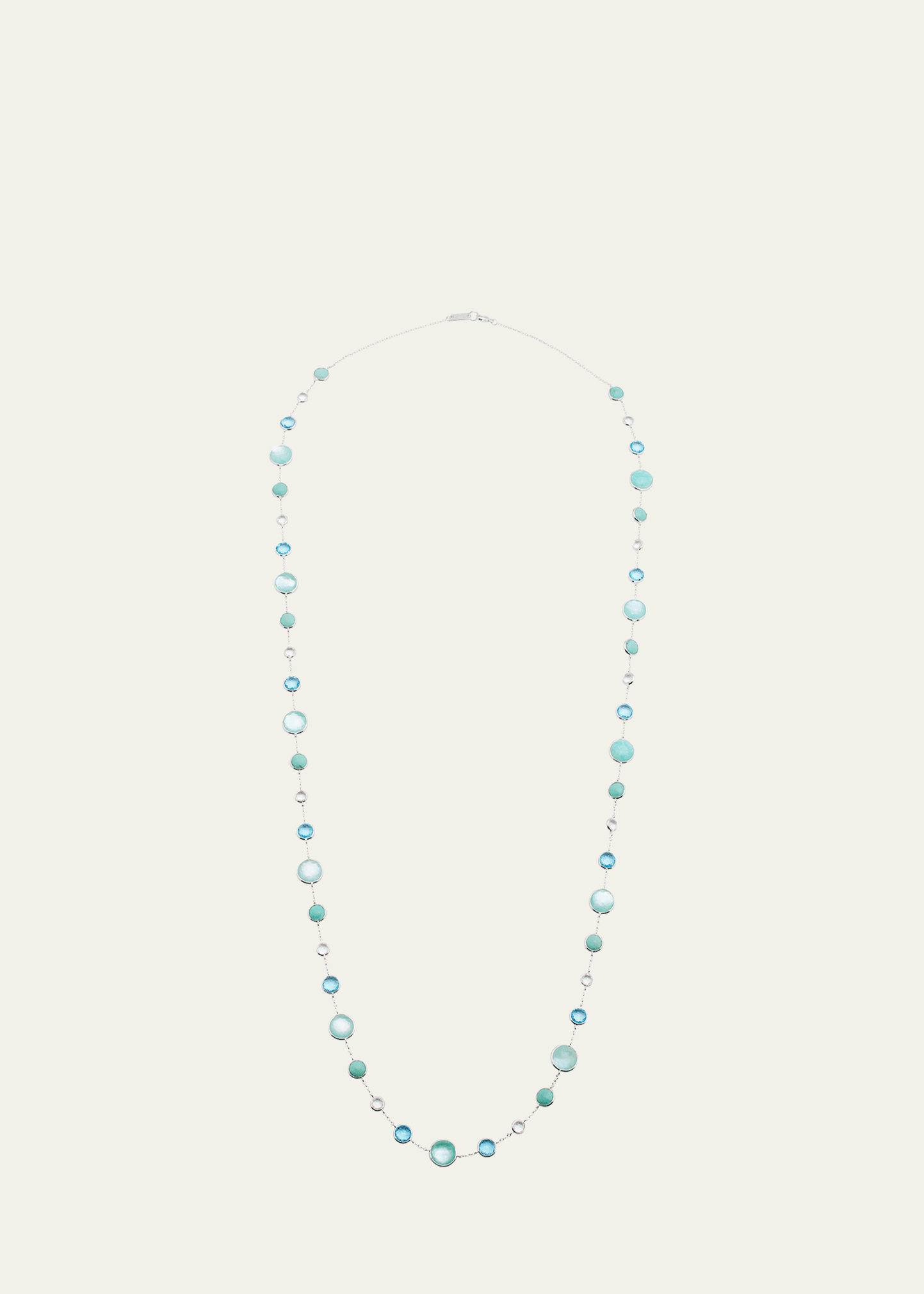 Ippolita Lollitini Long Necklace In Sterling Silver In Waterfall