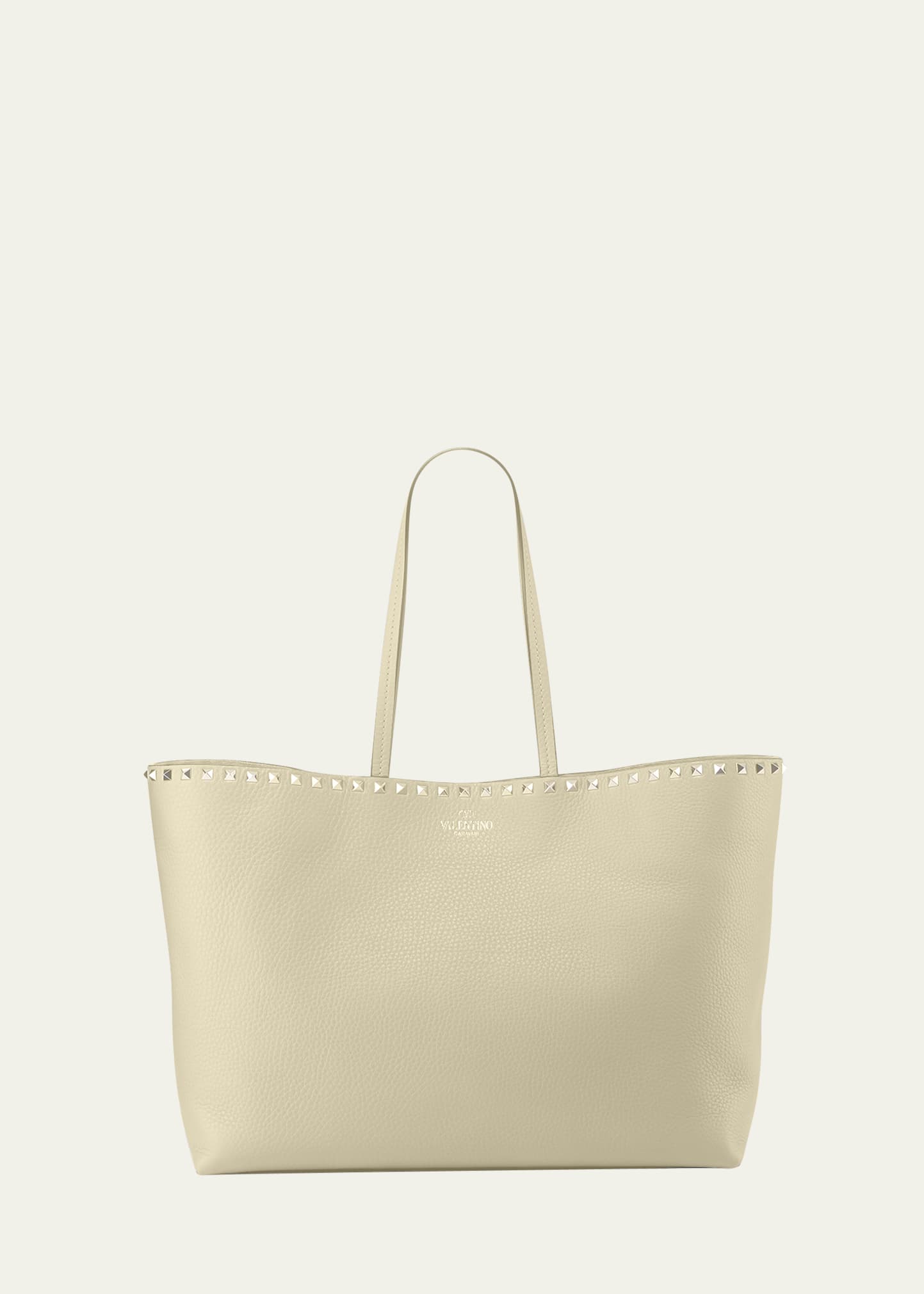 Valentino Garavani Rockstud Vitello Tote Bag Smart Closet