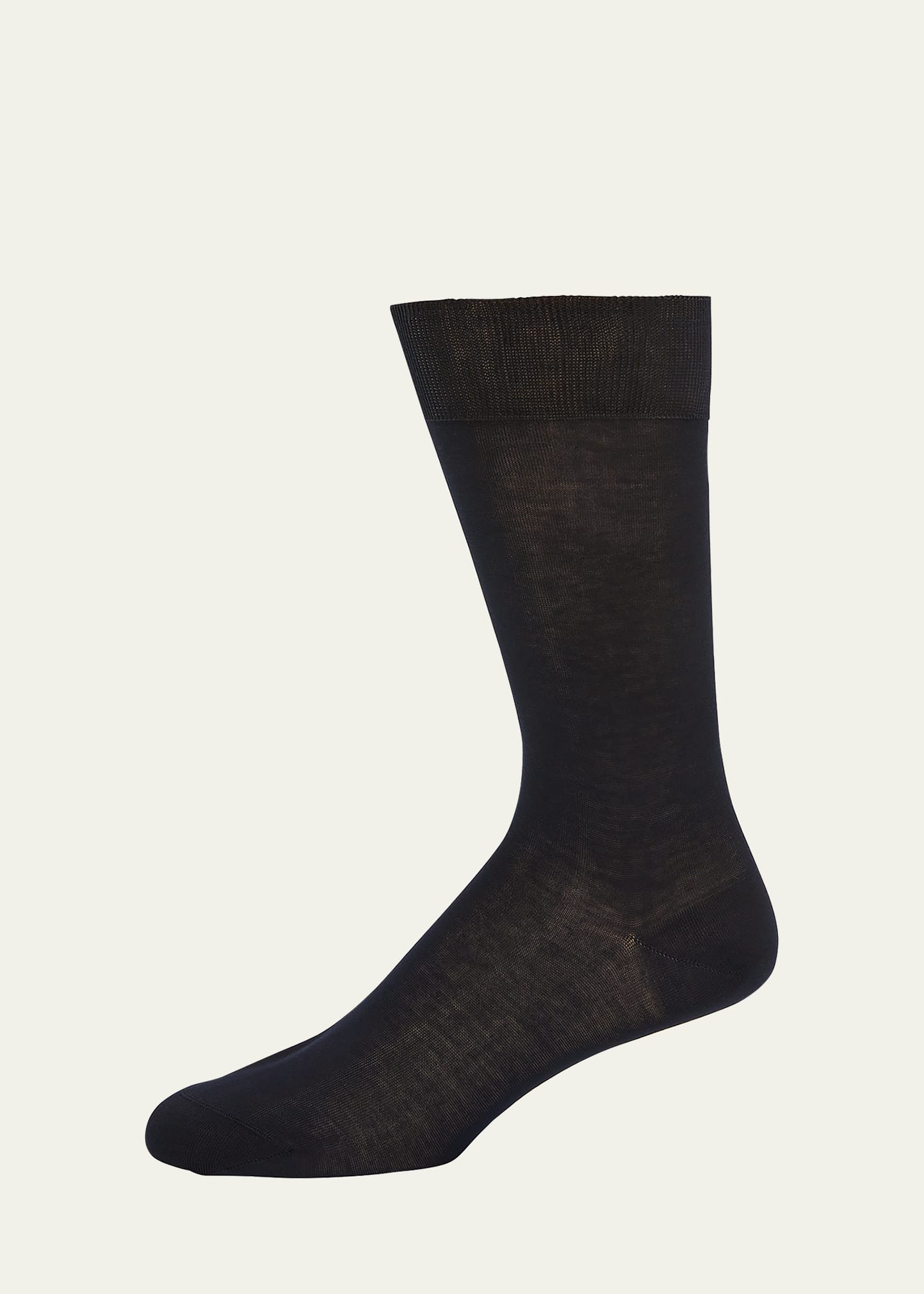 Bresciani Men's Knit Crew Socks In Navy