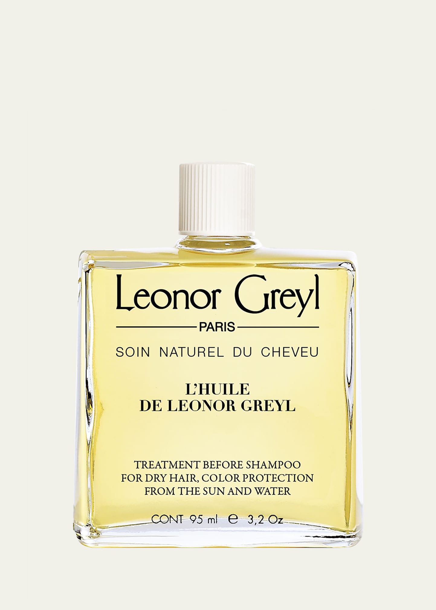 Huile de Leonor Greyl (Color Protecting Pre-Shampoo Treatment for Dry Hair),3.2 oz./ 95 mL