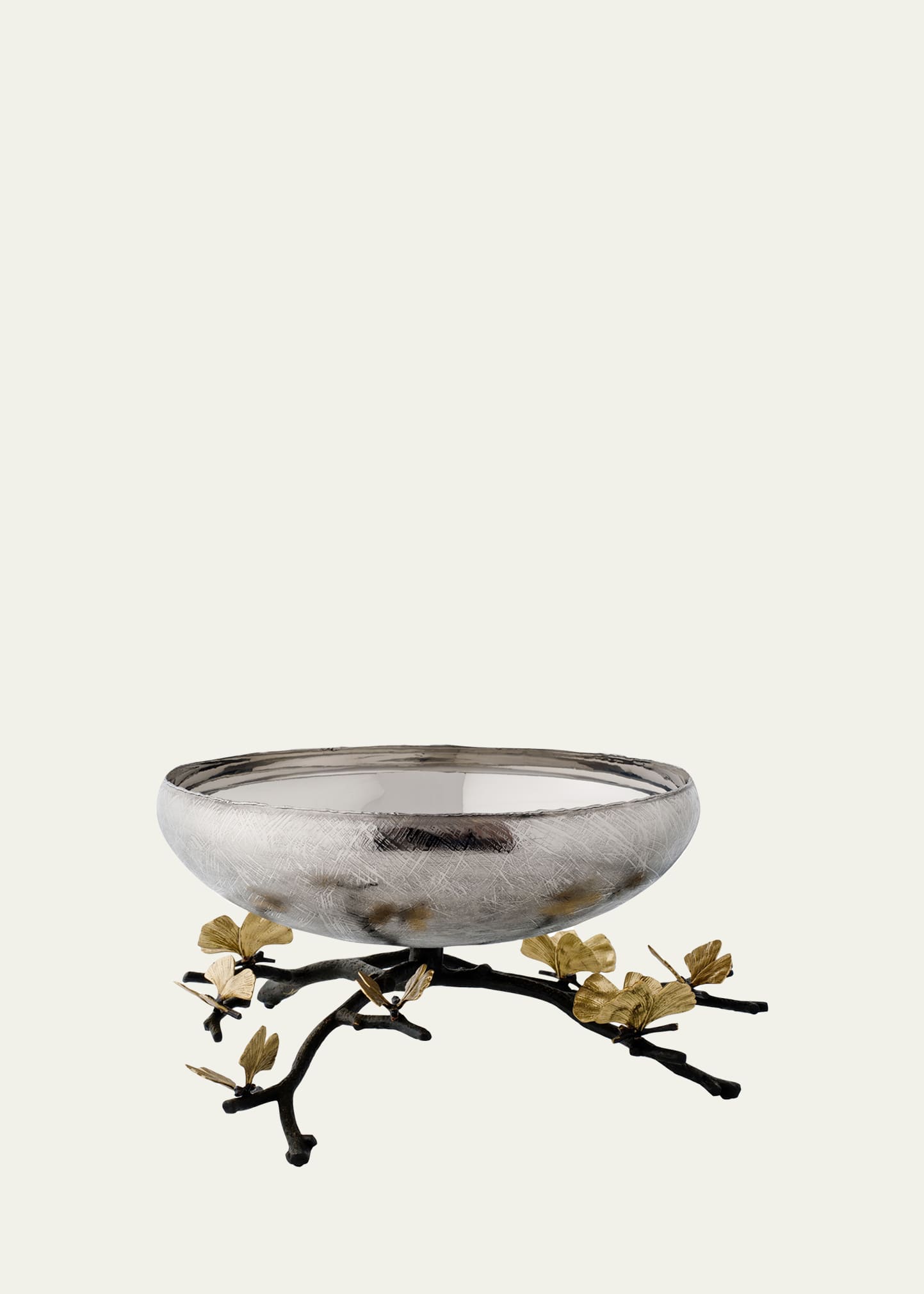 Michael Aram Butterfly Ginkgo Medium Footed Centerpiece Bowl